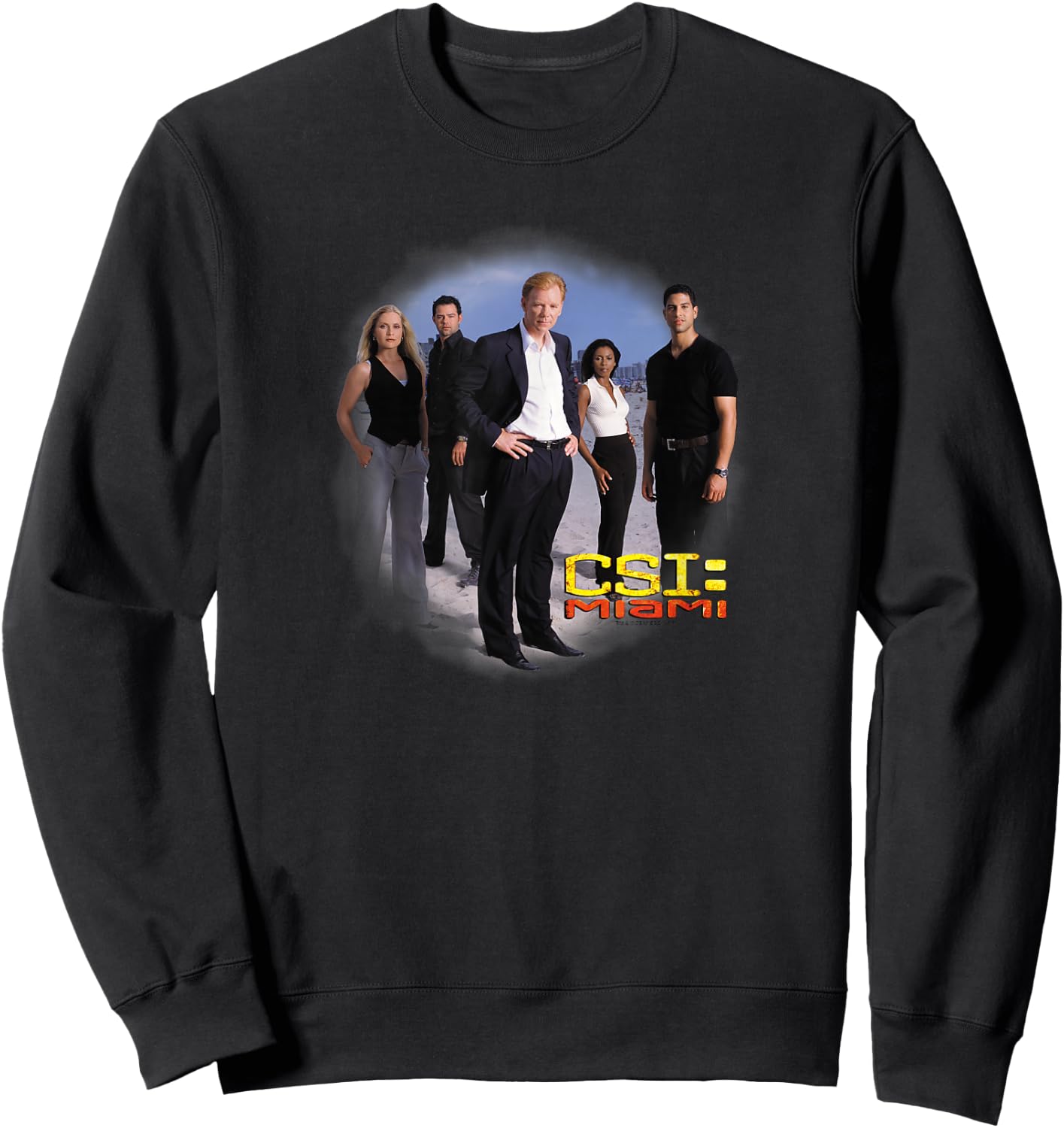 CSI Miami Cast Sweatshirt - Sweatshirt | Black