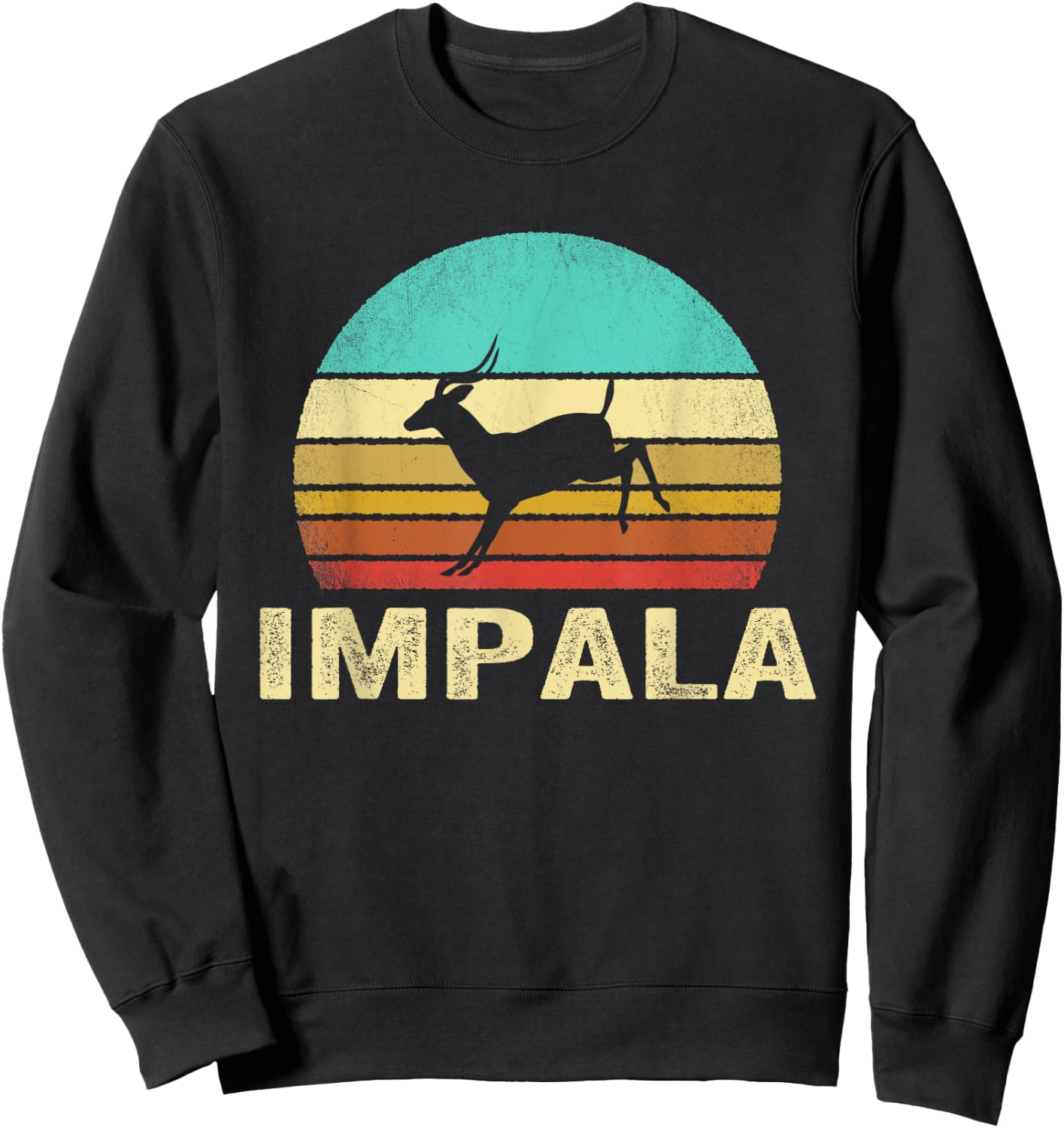 Vintage Impala Shirt Sunset Sweatshirt - Sweatshirt | Black