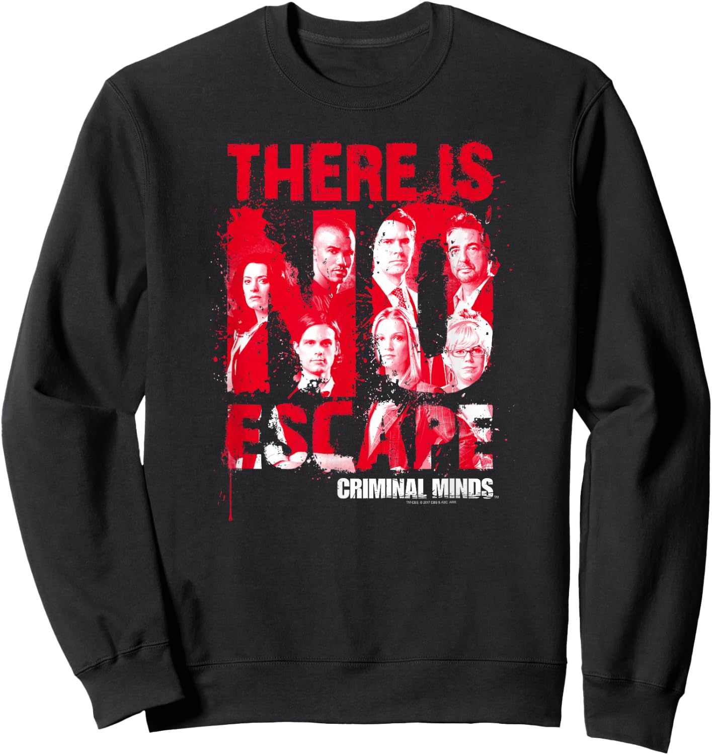 Criminal Minds No Escape Sweatshirt - Sweatshirt | Black