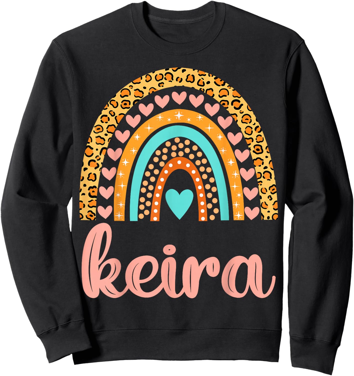 Keira Keira Name Birthday Shirt Gift Sweatshirt - Sweatshirt | Black
