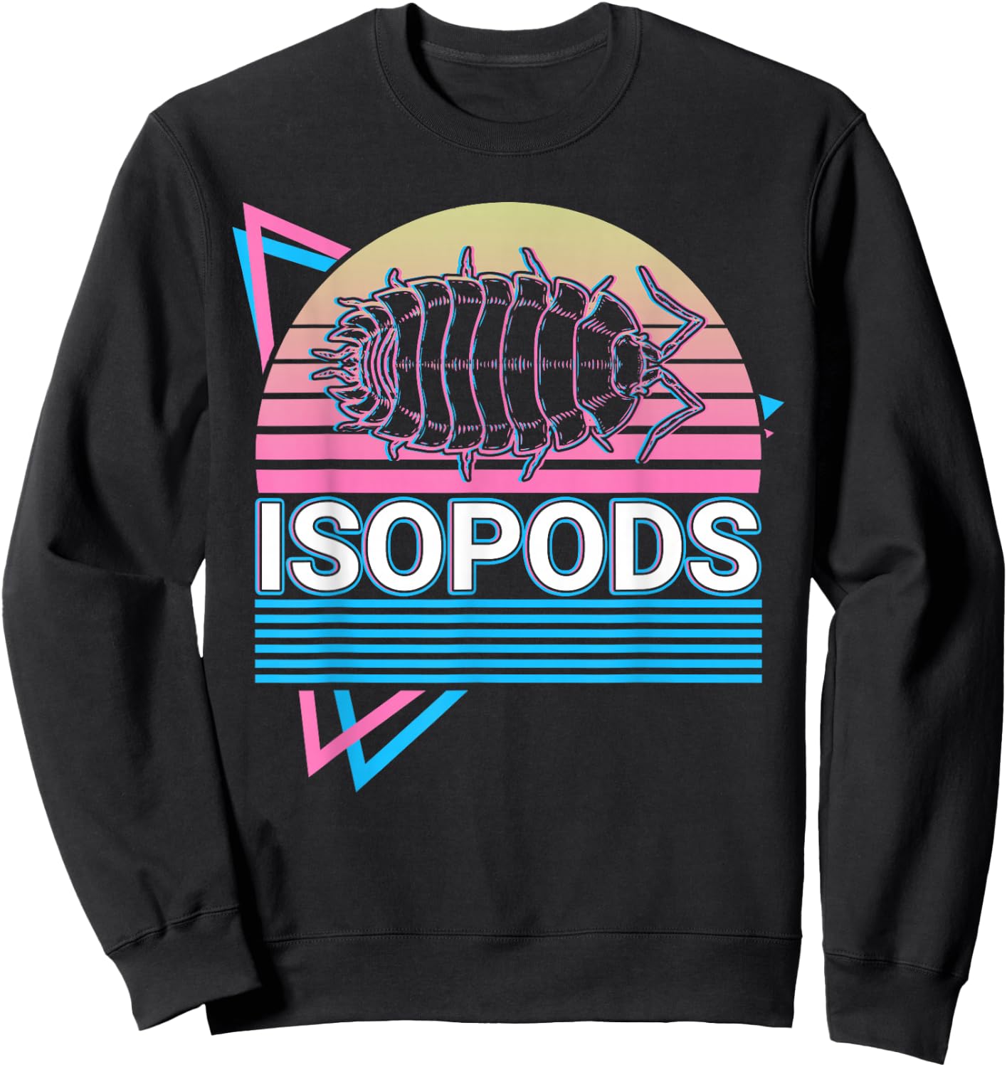 Isopods Retro Sweatshirt - Sweatshirt | Black