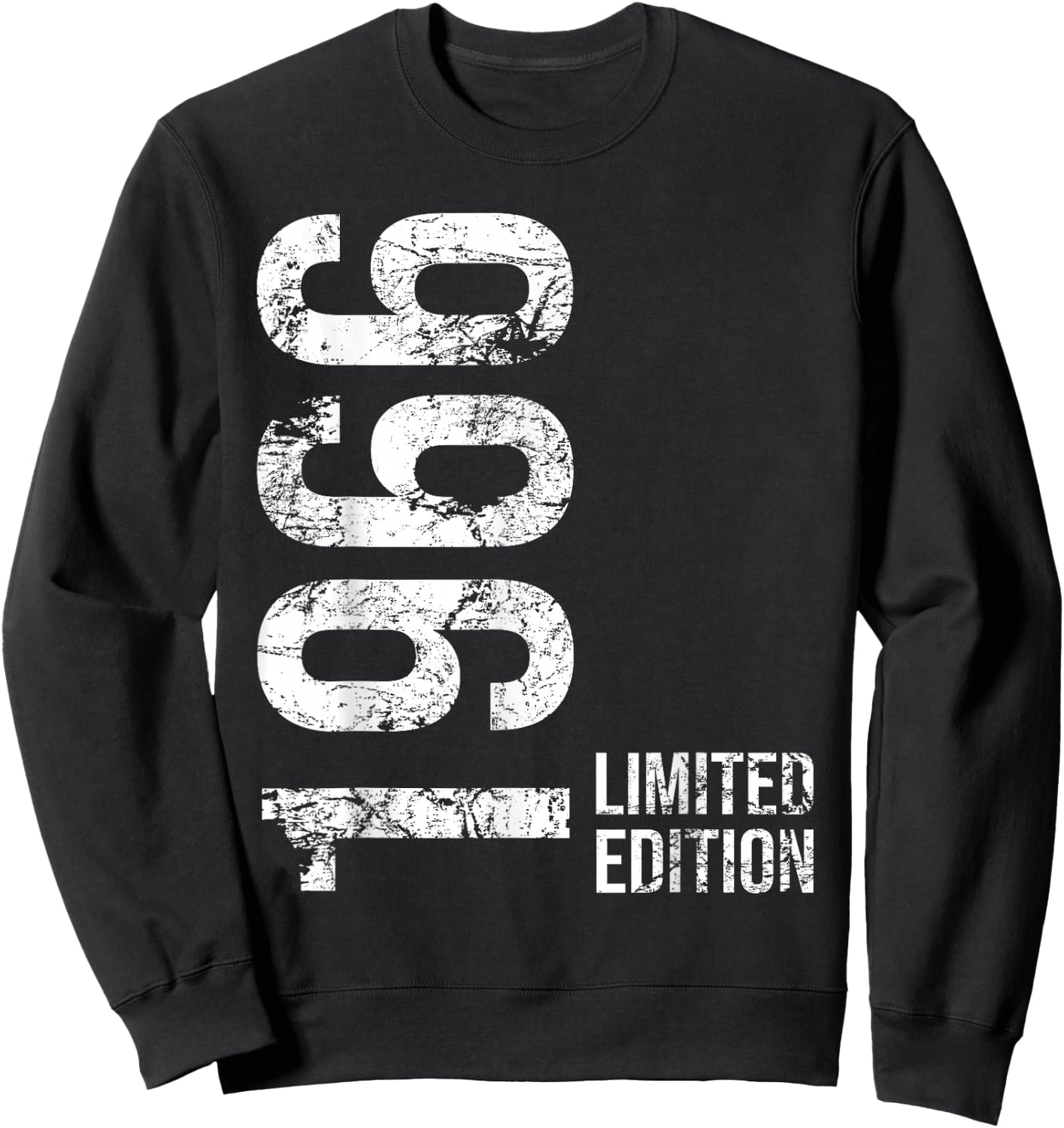 59th Birthday Man Woman 59 Years 1966 Birthday Sweatshirt - Sweatshirt | Black