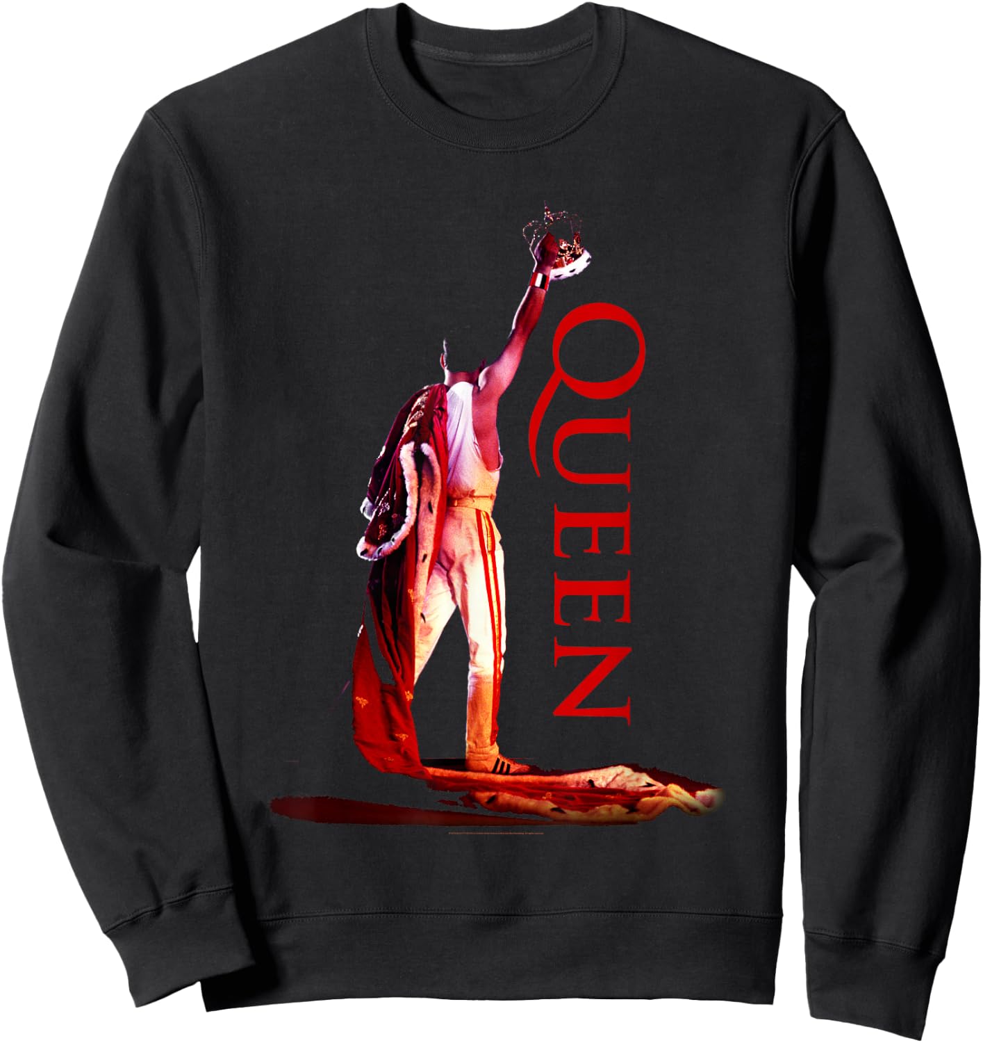 Queen Official Crowned Colour Sweatshirt - Sweatshirt | Black