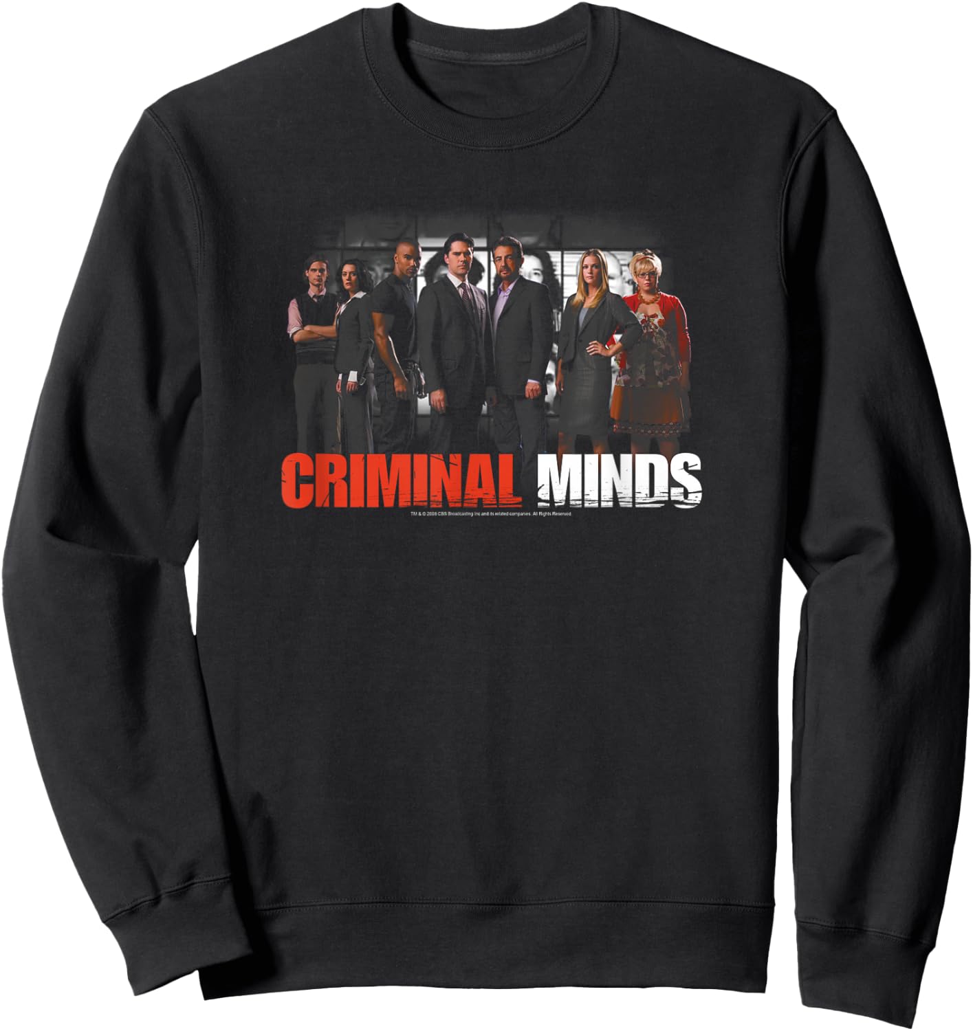Criminal Minds The Brain Trust Sweatshirt - Sweatshirt | Black