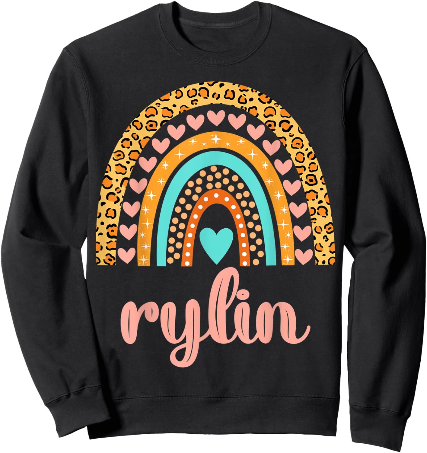 Rylin Rylin Name Birthday Shirt Gift Sweatshirt - Sweatshirt | Black