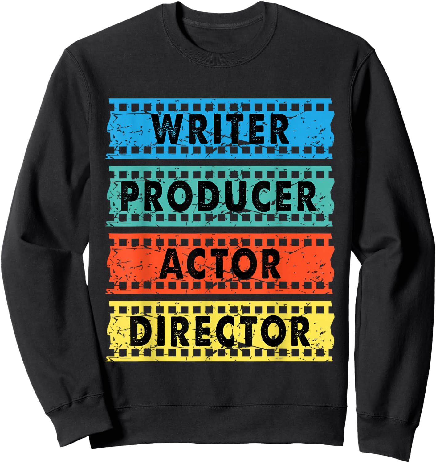 Writer Producer Actor Director - Movie Filmmaker Filmmaking Small Sweatshirt - Sweatshirt | Black