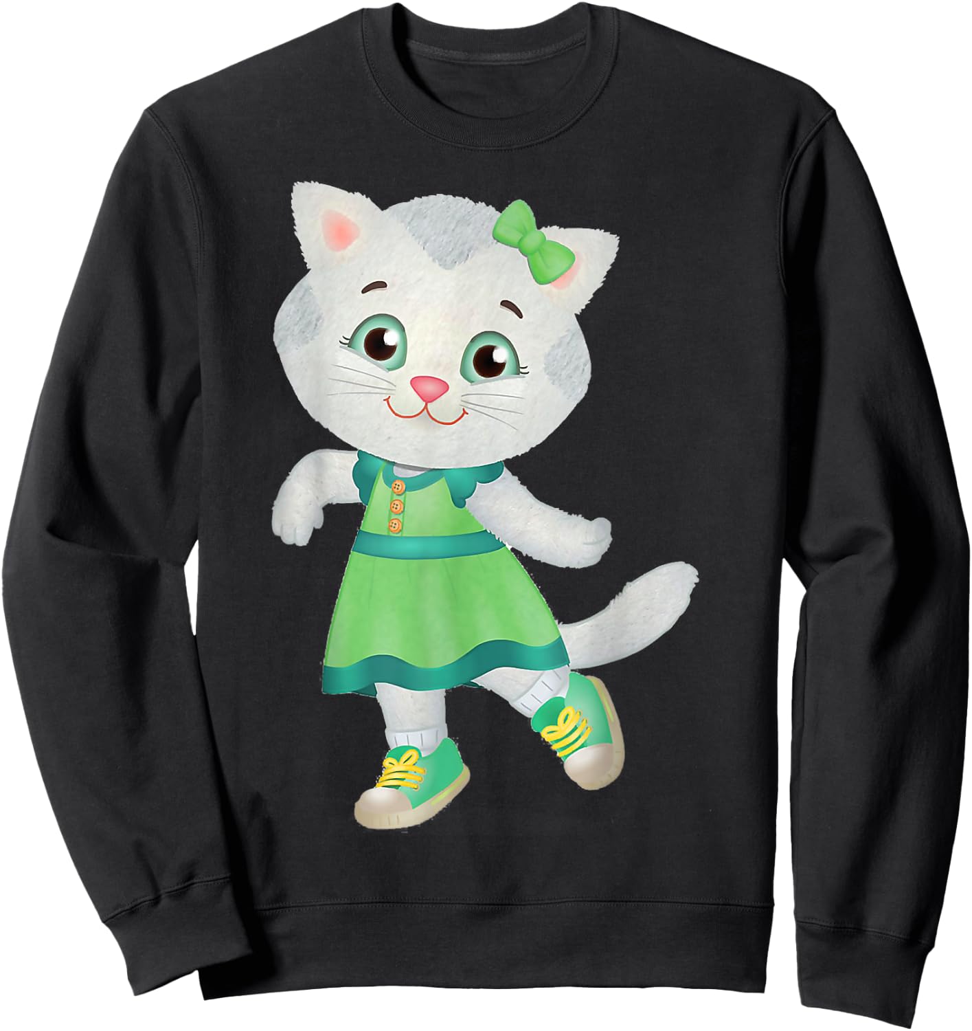 Vebyhogh Katerina Kitty Cat ToddlerKidsAdults Sweatshirt - Sweatshirt | Black