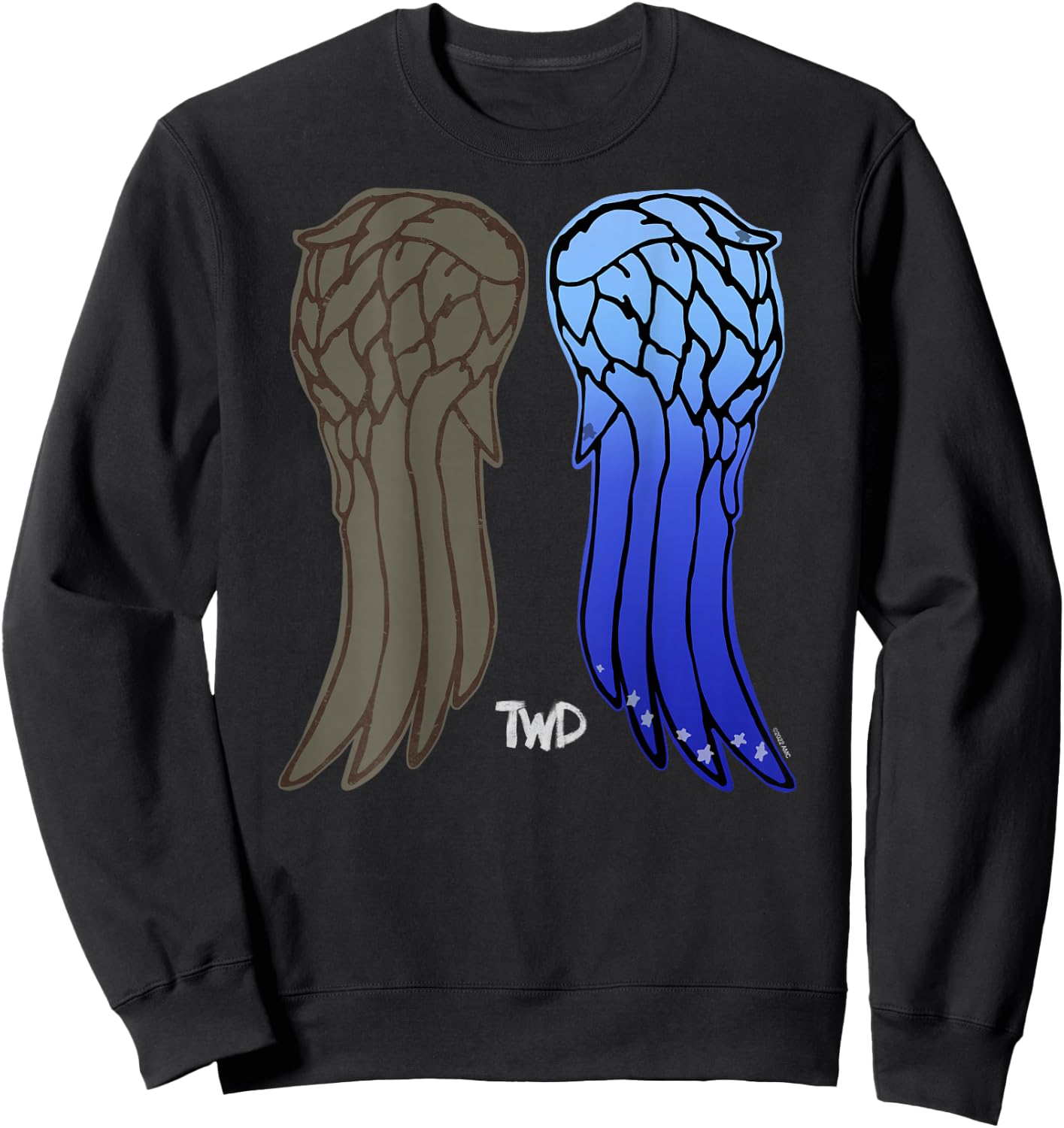 The Walking Dead Daryl Dixon New Wings Small Sweatshirt - Sweatshirt | Black