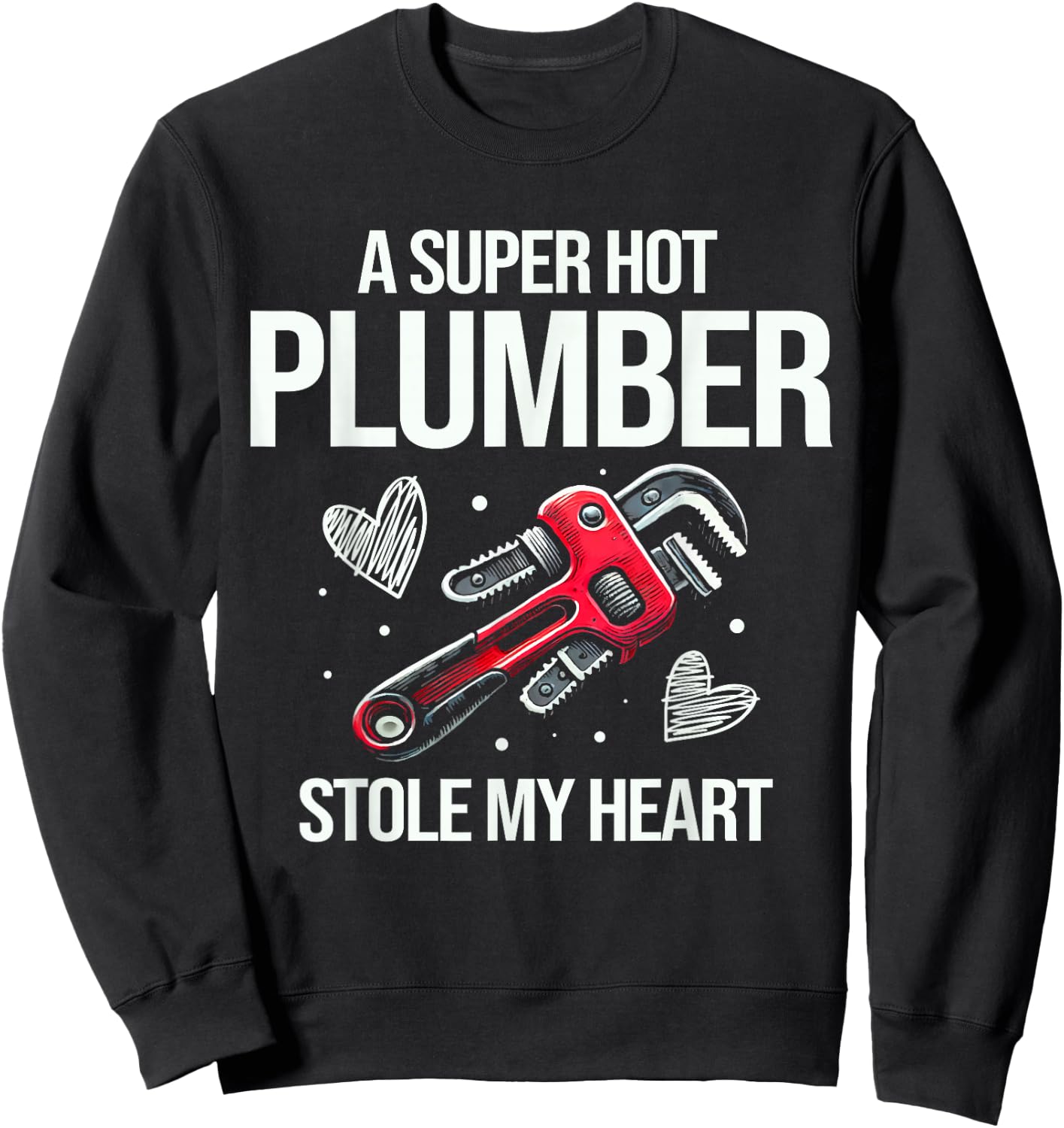 Funny Bigfoot Plumber Quote For Pipefitter Men Sweatshirt - Sweatshirt | Black