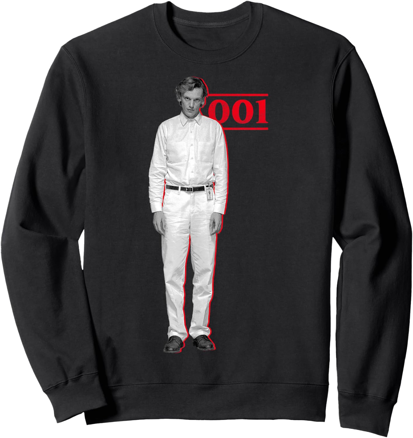 Stranger Things 4 Henry Creel Test Subject 001 Sweatshirt - Sweatshirt | Black