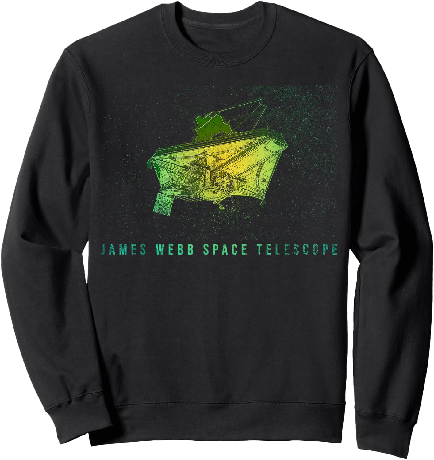 James Webb Space Telescope Sweatshirt - Sweatshirt | Black
