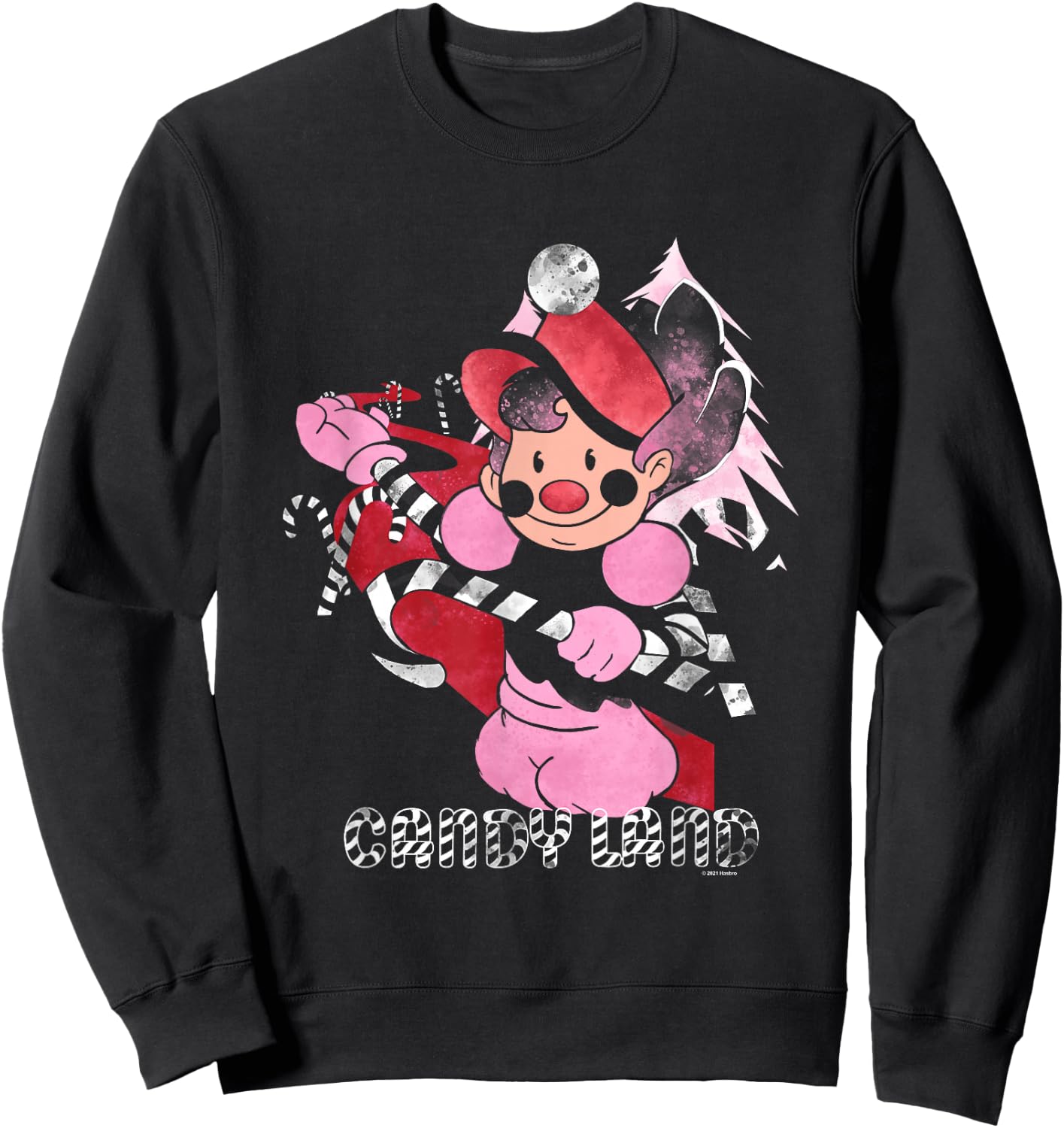 Candy Land Mr. Mint from Peppermint Forest Sweatshirt - Sweatshirt | Black