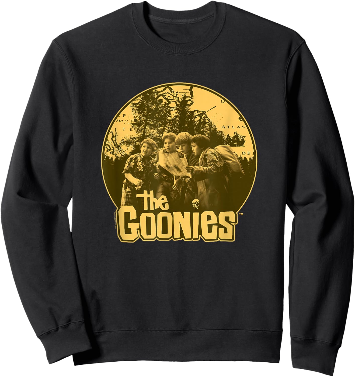 The Goonies Astoria Group Sweatshirt - Sweatshirt | Black