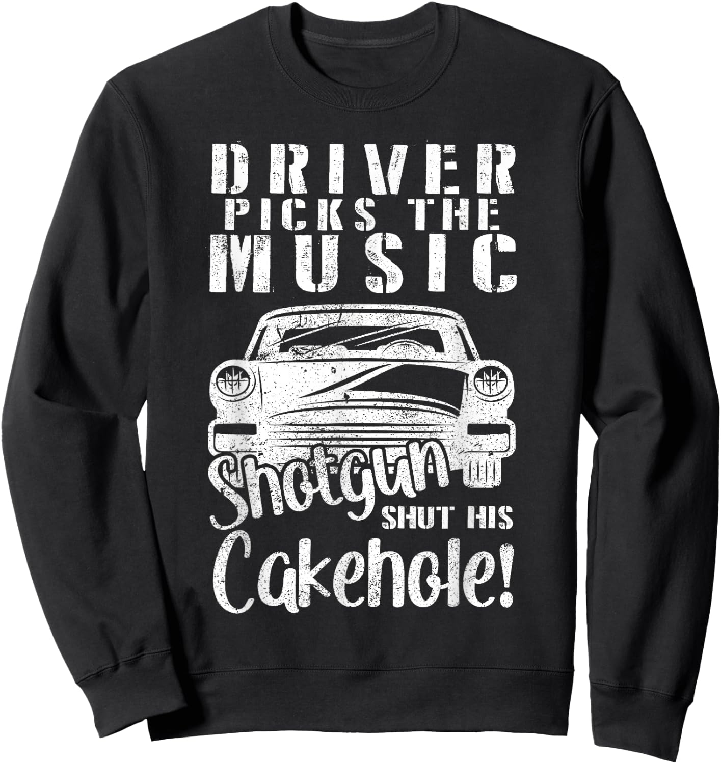 Supernatural Driver Picks Music Vintage Retro Sweatshirt - Sweatshirt | Black