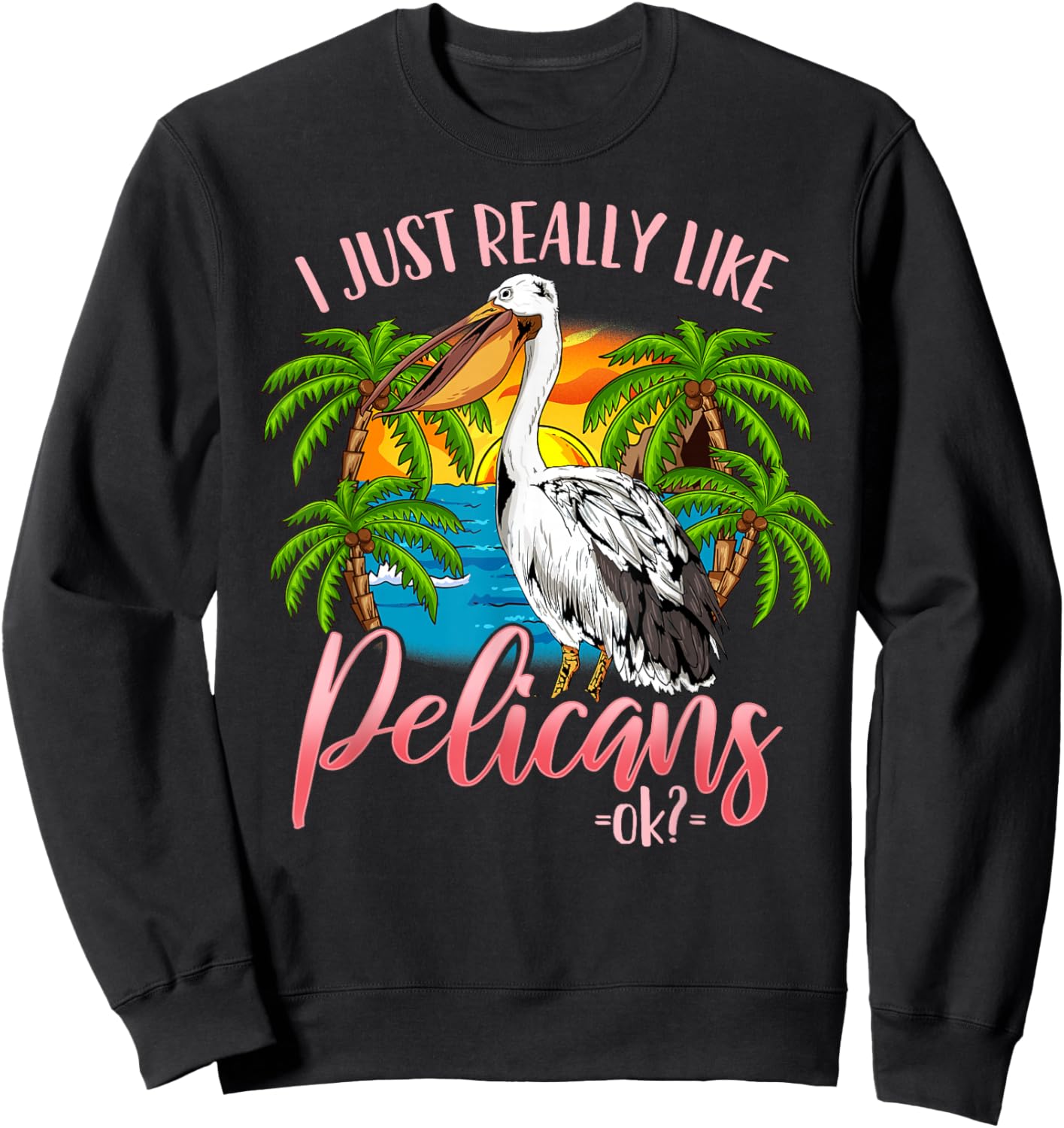 Pelican Sweatshirt - Sweatshirt | Black