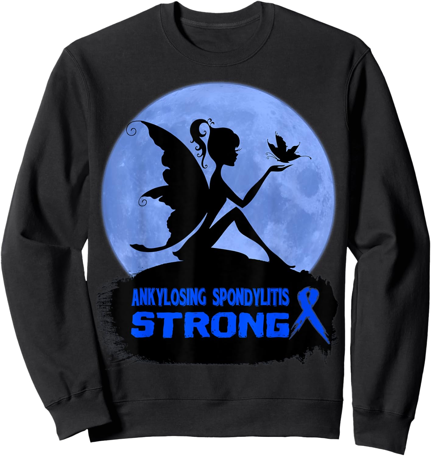 Ankylosing Spondylitis Awareness Sweatshirt - Sweatshirt | Black