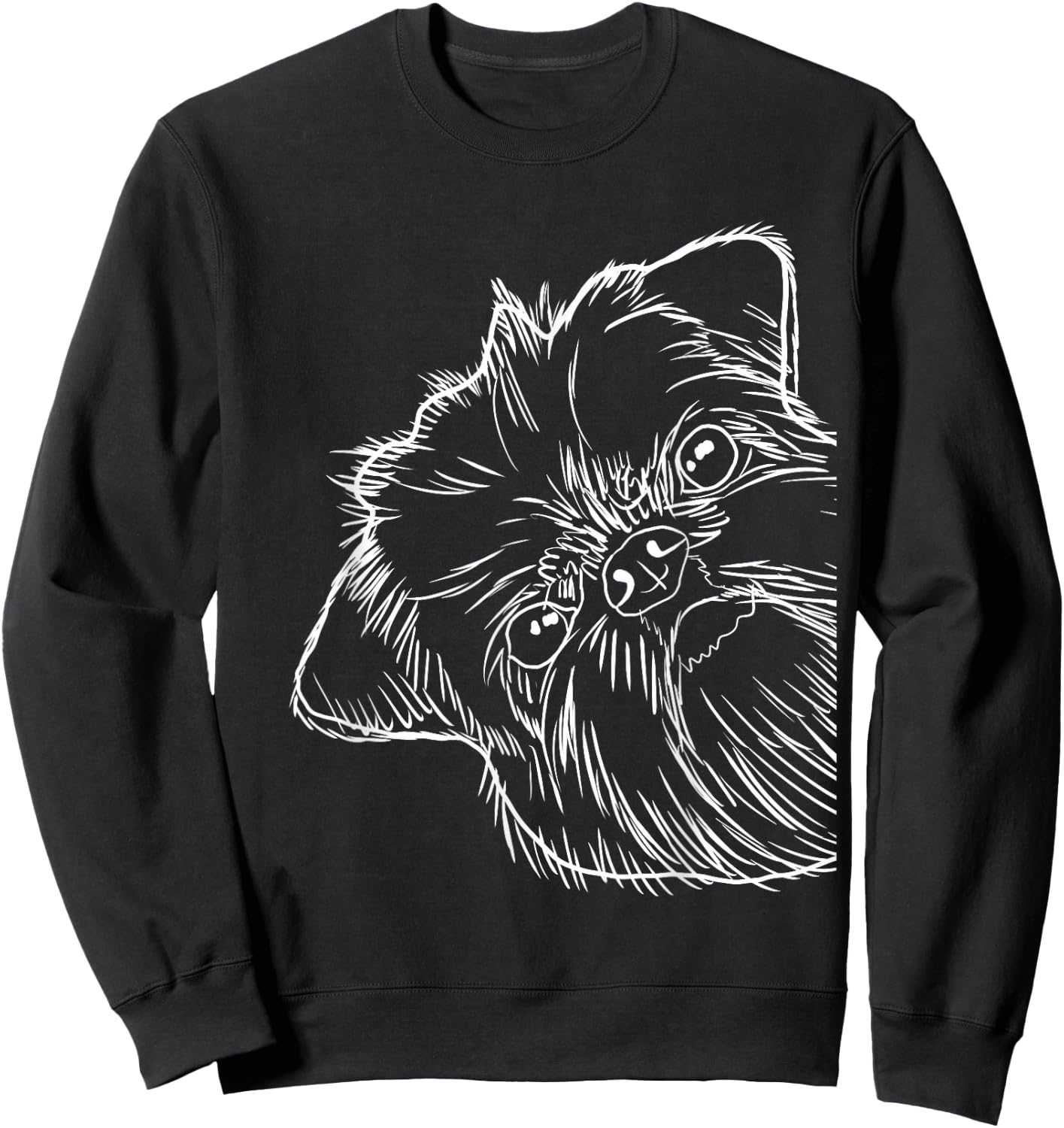 Funny Dog Brussels Griffon Sweatshirt - Sweatshirt | Black