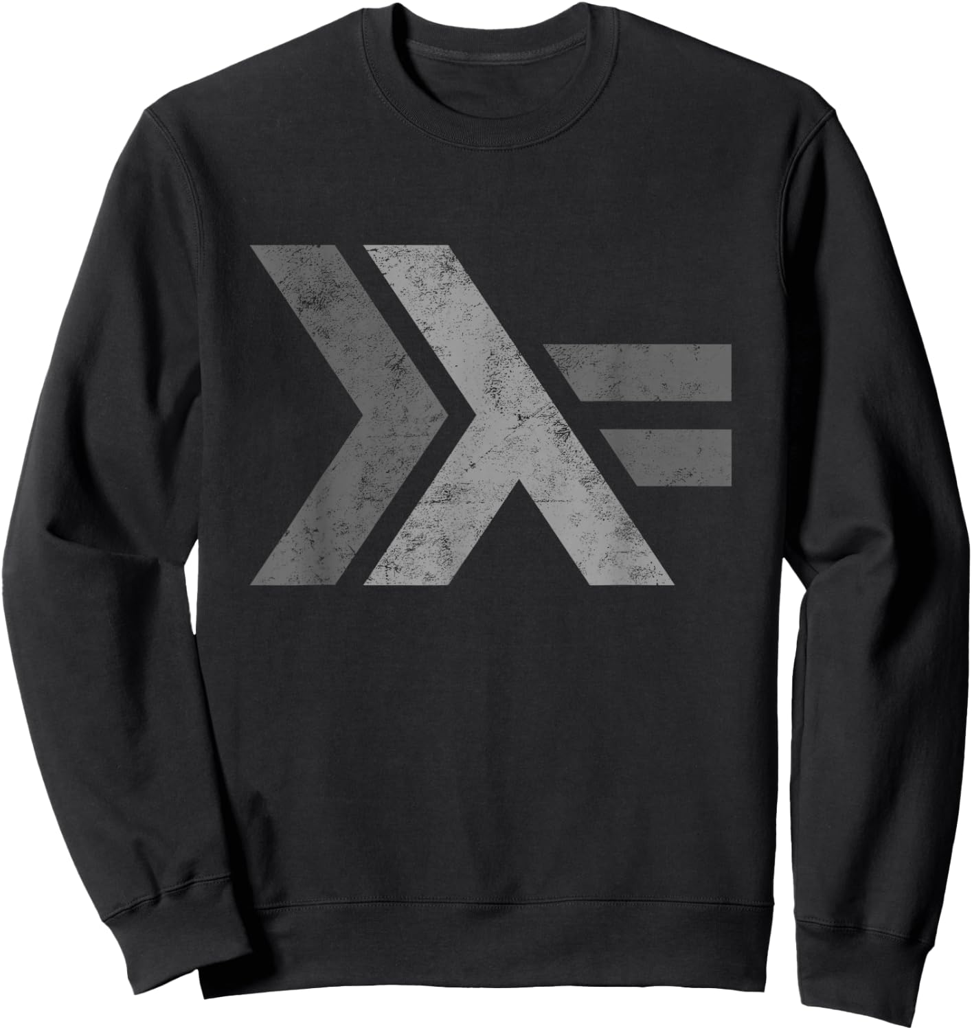 Haskell Programming Language Logo Haskell Programmer Sweatshirt - Sweatshirt | Black