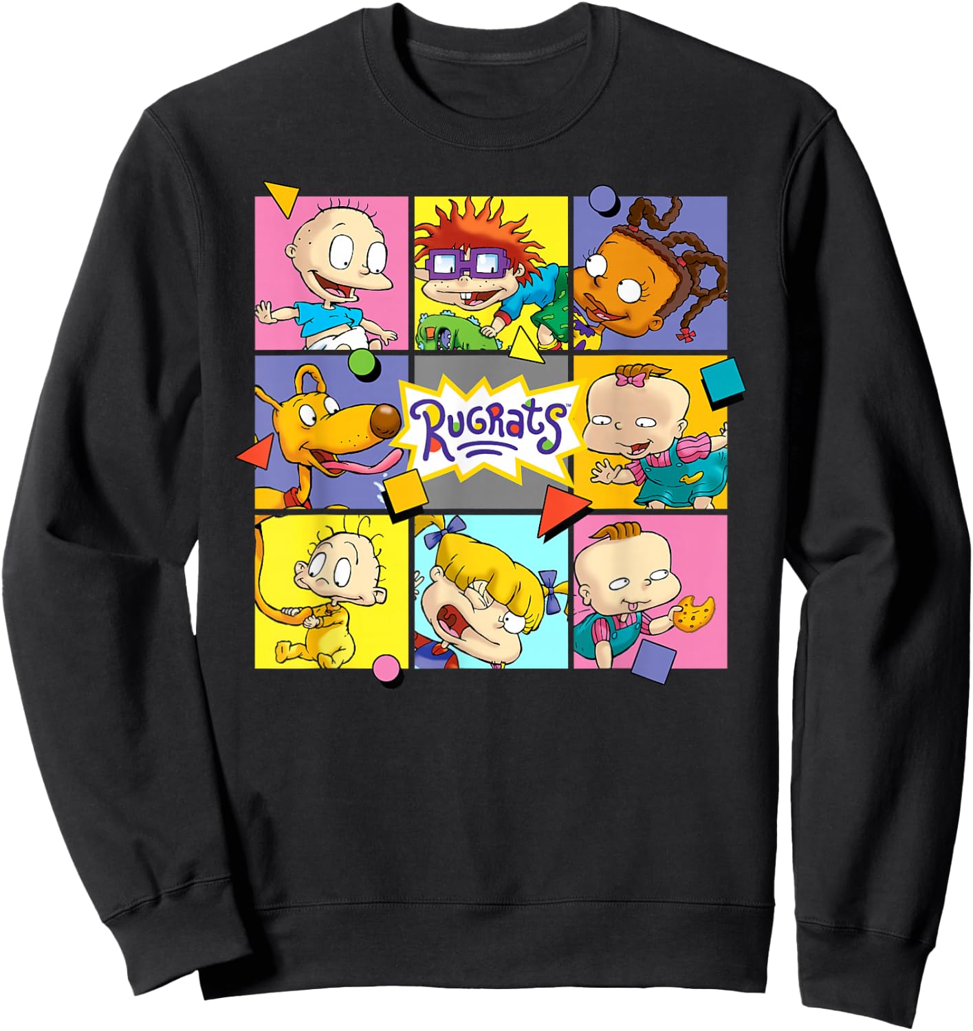Rugrats - Tommy and Friends Box Sweatshirt - Sweatshirt | Black