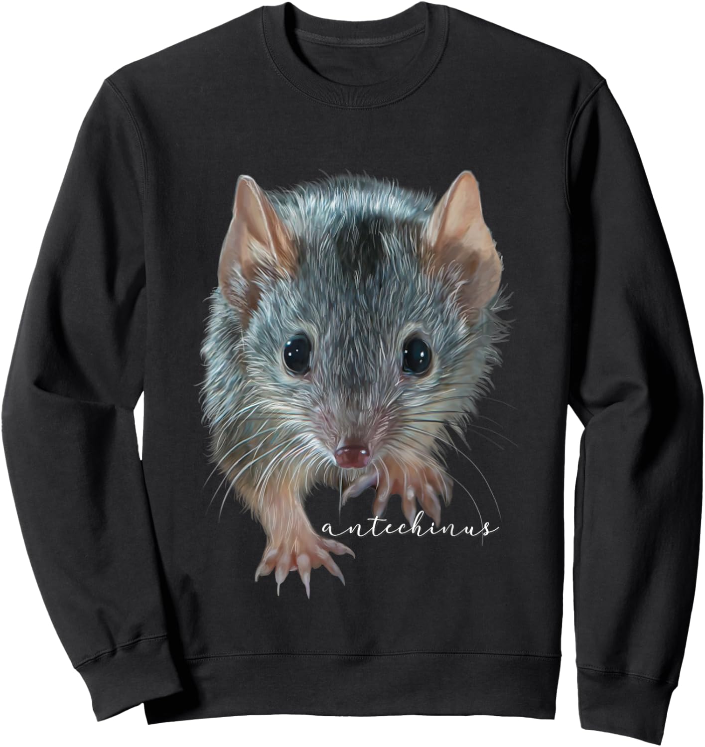 Antechinus Cool Graphic Art Marsupial Mice Antechinus Shrews Sweatshirt - Sweatshirt | Black
