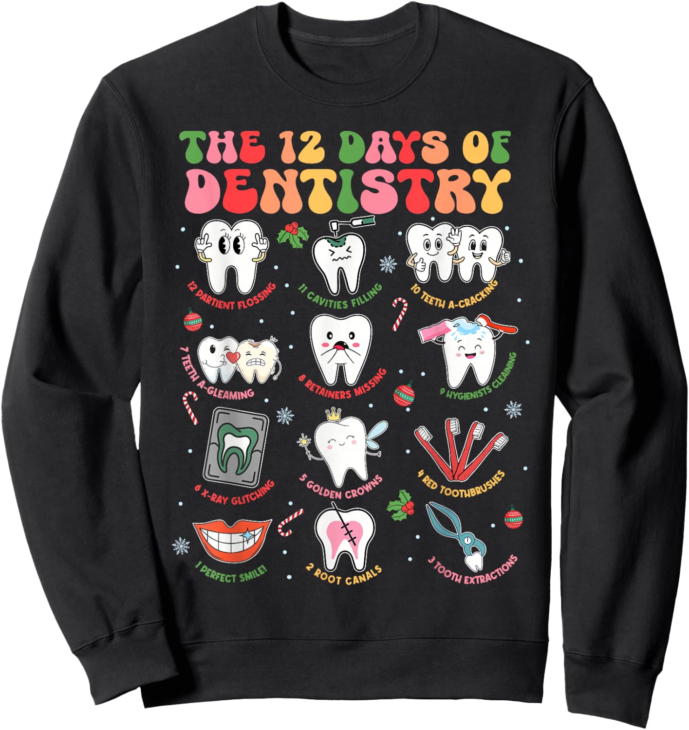 Dental Sweatshirt - Sweatshirt | Black