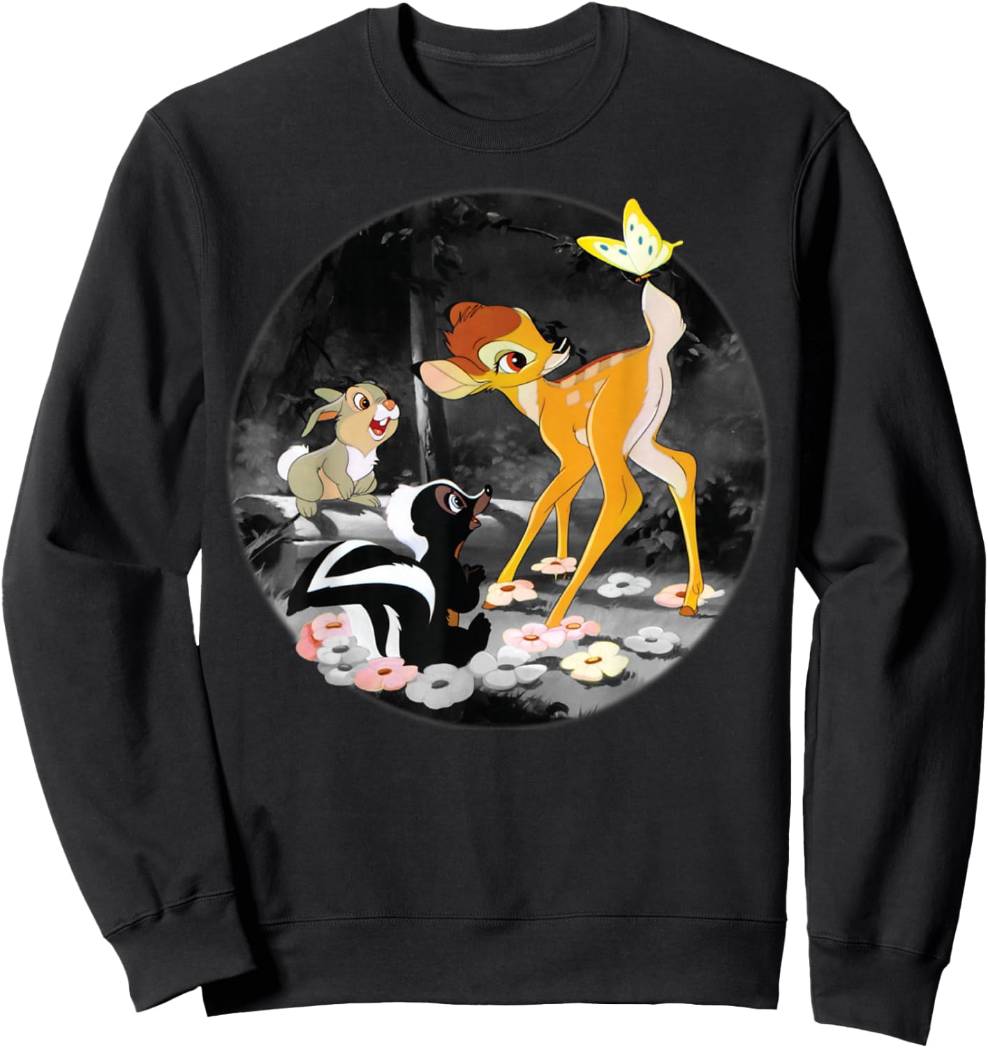 Disney - Bambi Playmates Sweatshirt - Sweatshirt | Black