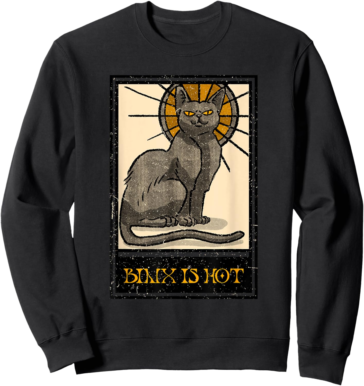 Thackery Binx Is Hot Funny It’s Just A Bunch Of Hocus Pocus Sweatshirt - Sweatshirt | Black