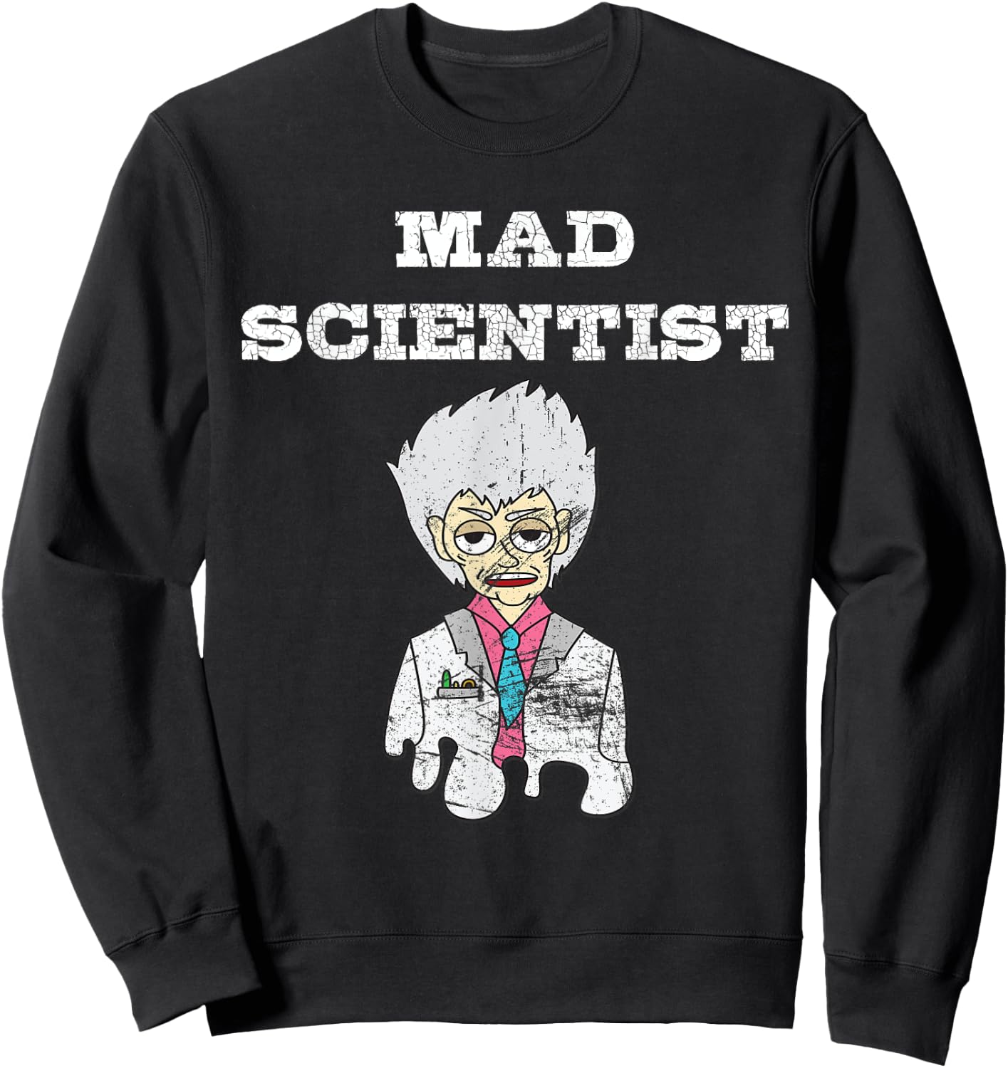 Funny Mad Scientist for mathematic chemist lovers new Sweatshirt - Sweatshirt | Black