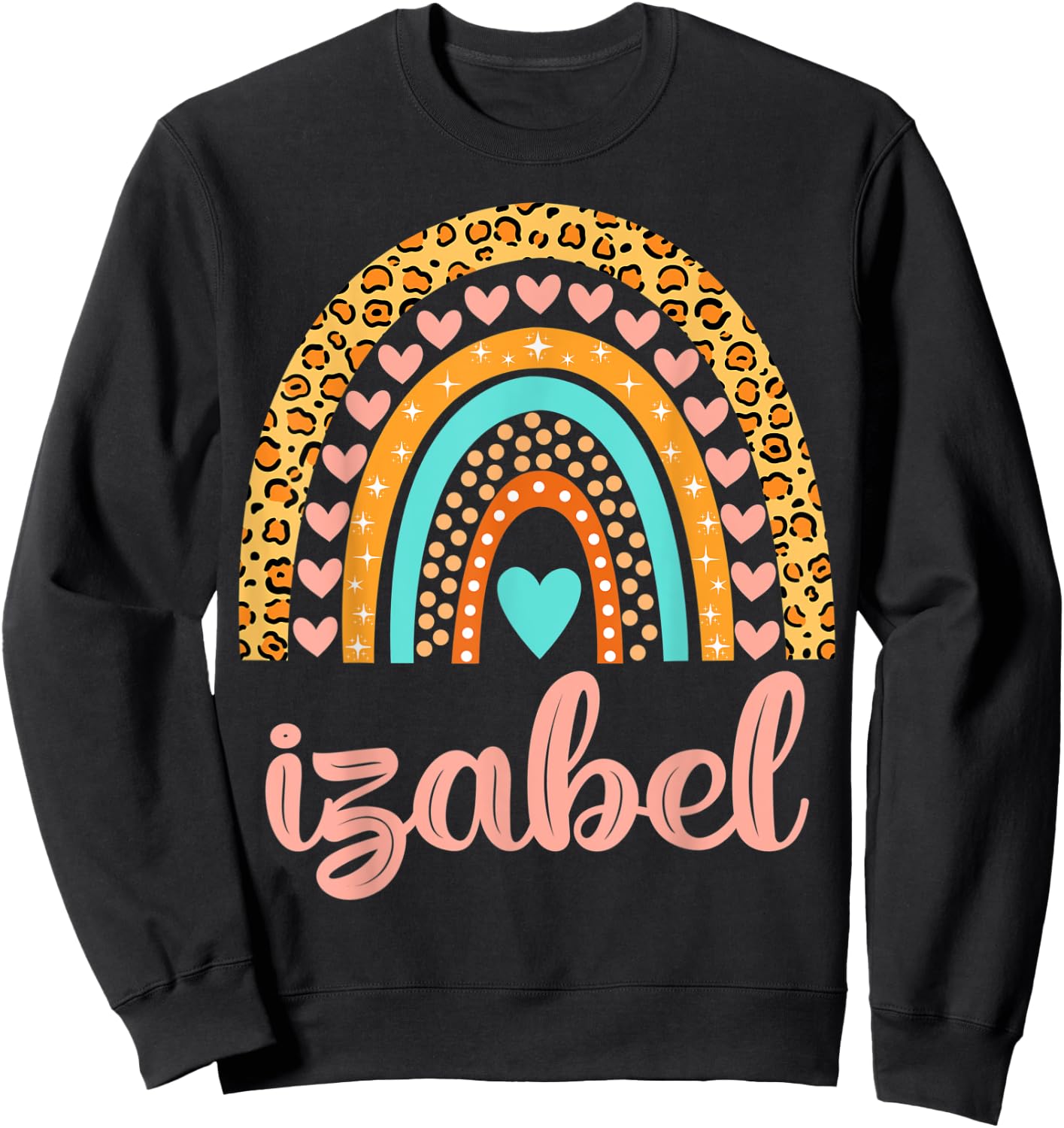 Izabel Izabel Name Birthday Shirt Gift Sweatshirt - Sweatshirt | Black