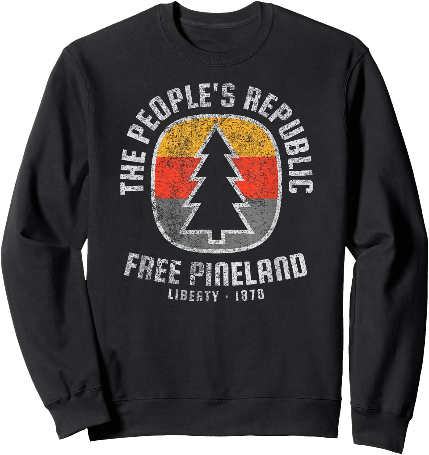 American Marauder: Free Pineland Camping Badge Sweatshirt - Sweatshirt | Black