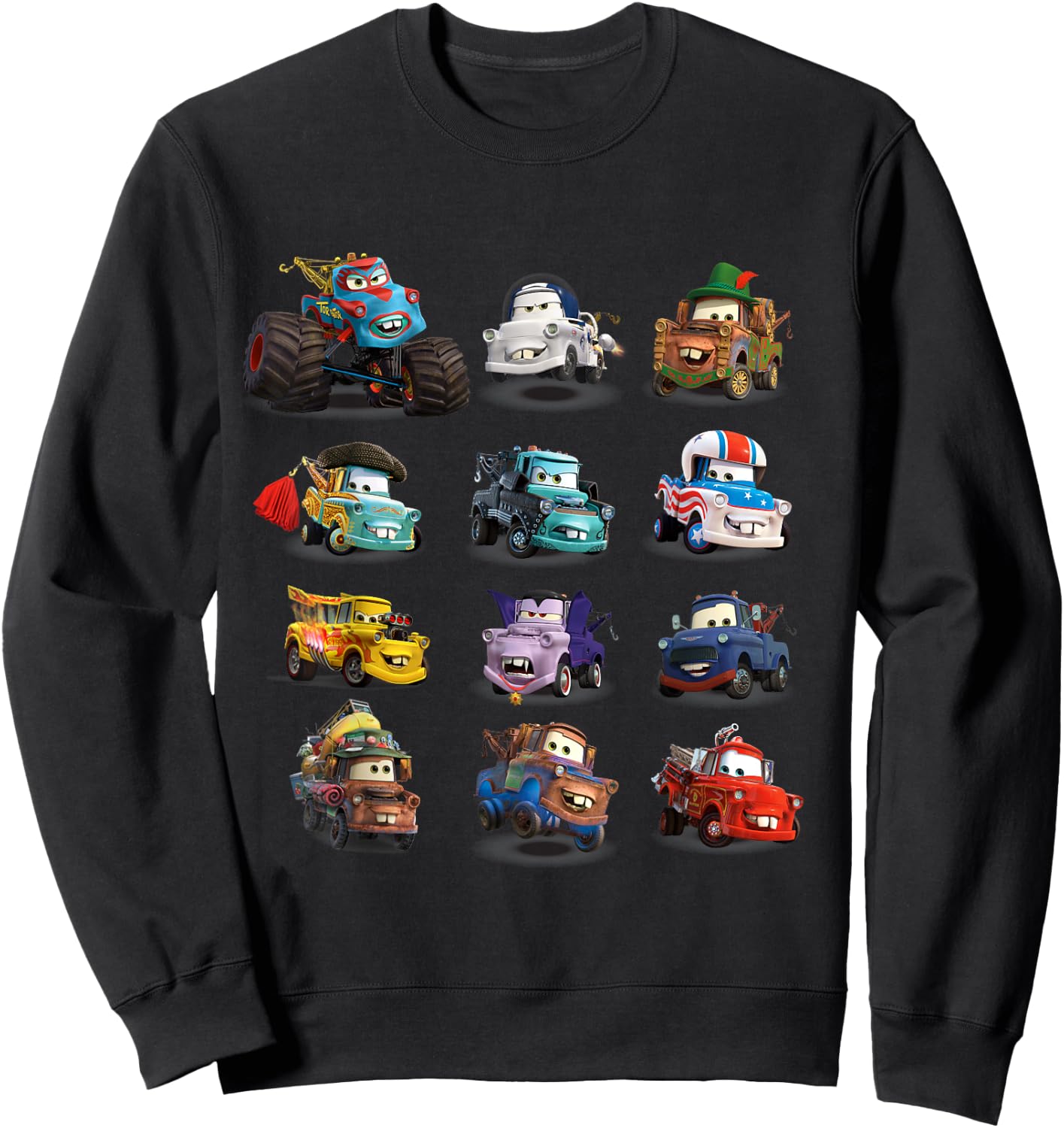 Disney and Pixar’s Cars Many Maters Sweatshirt - Sweatshirt | Black