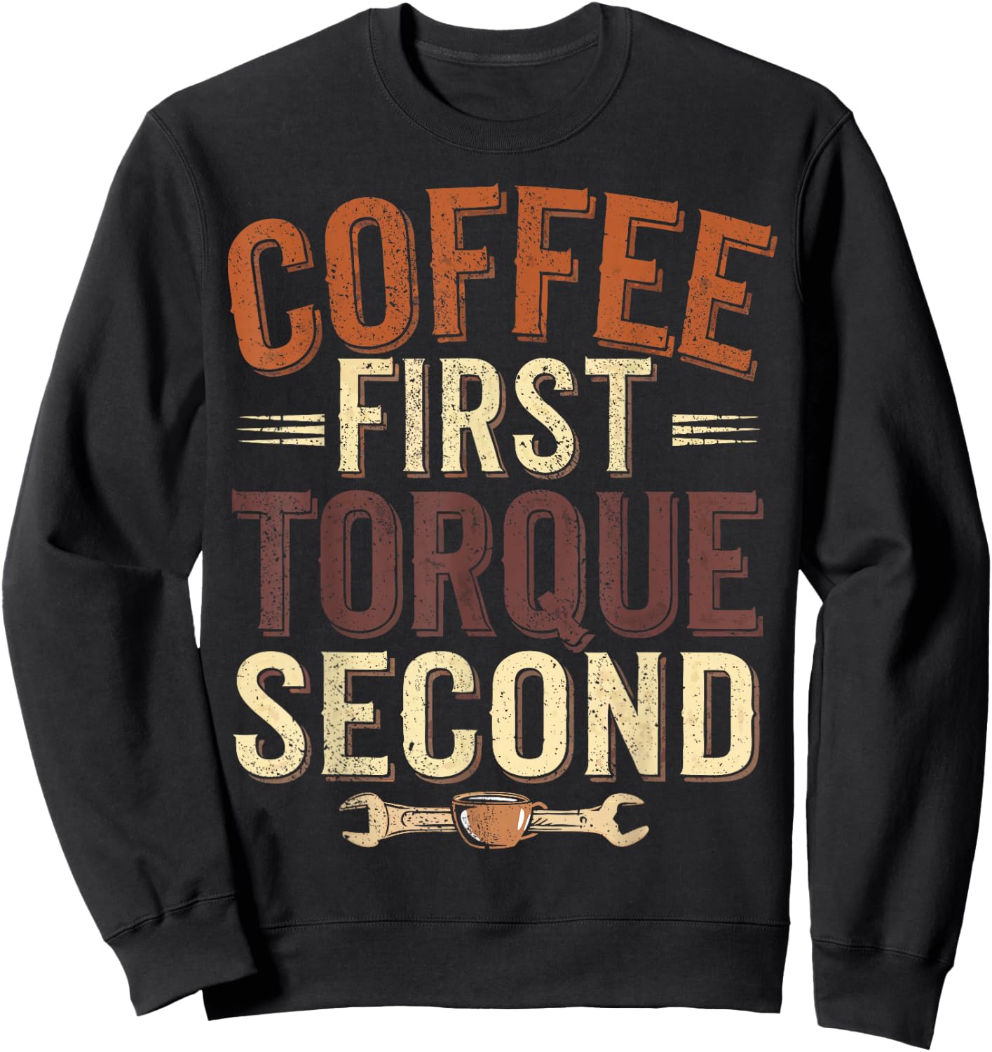 Bike Mechanic Coffee Tools Bicycle Mechanic Sweatshirt - Sweatshirt | Black