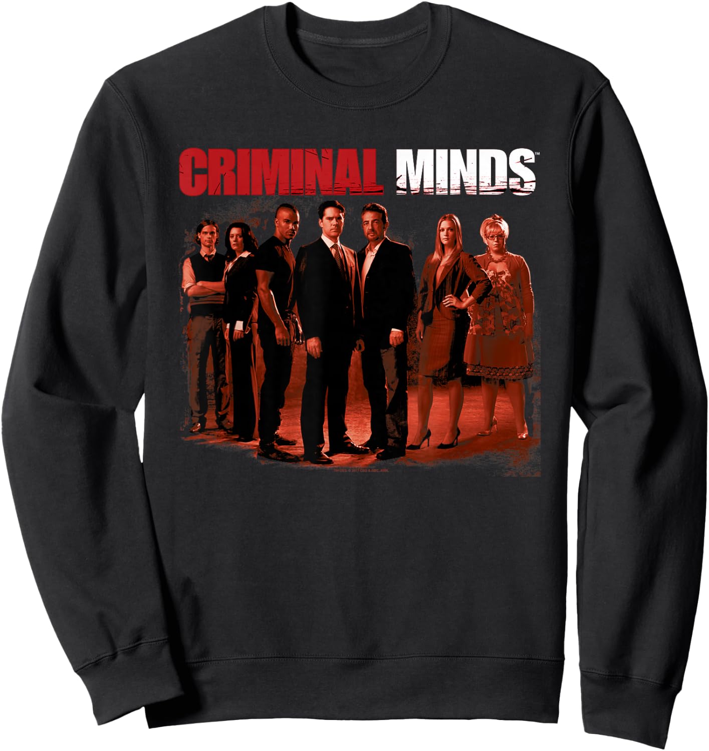 Criminal Minds The Crew Sweatshirt - Sweatshirt | Black