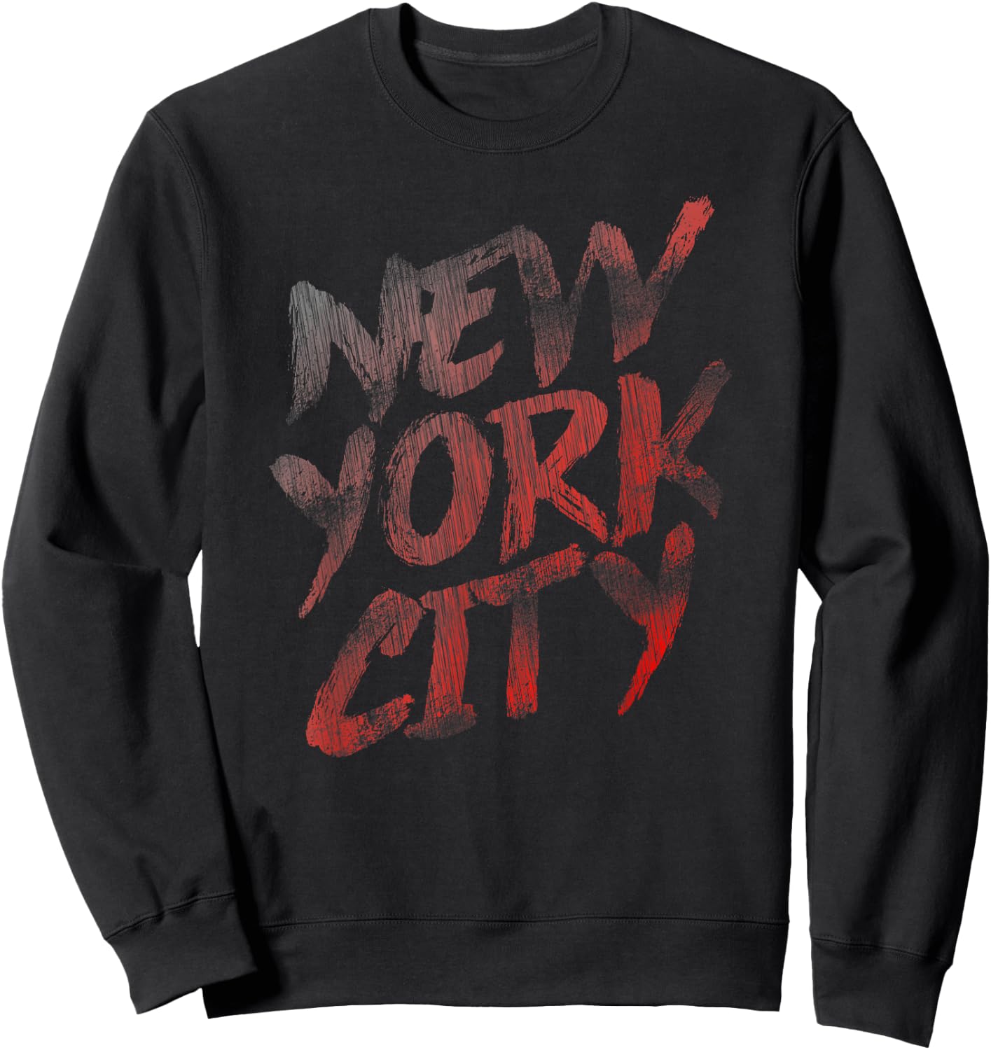 New York City Classic Vintage NY Sweatshirt - Sweatshirt | Black