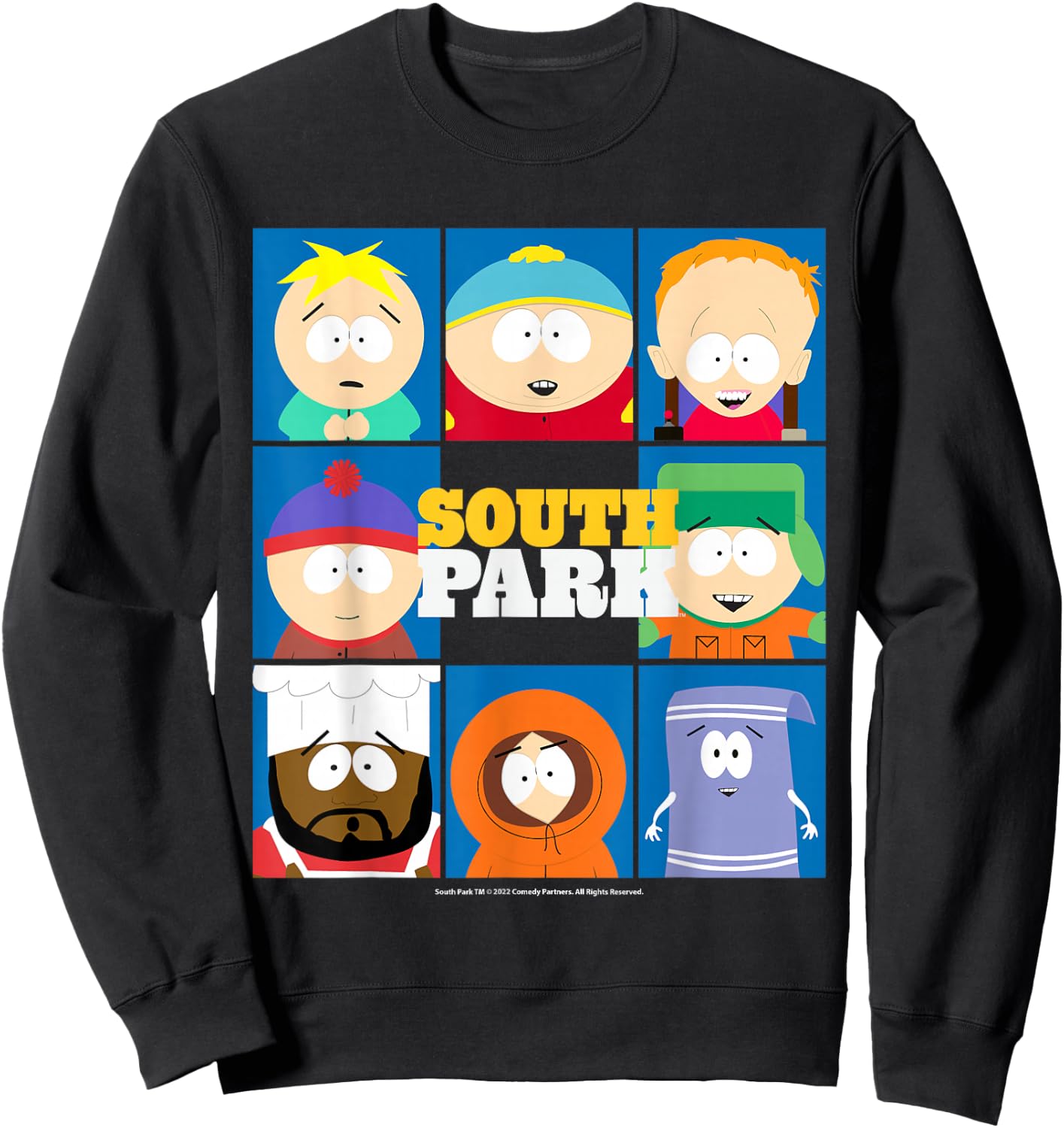 South Park Cast Framed Together Sweatshirt - Sweatshirt | Black