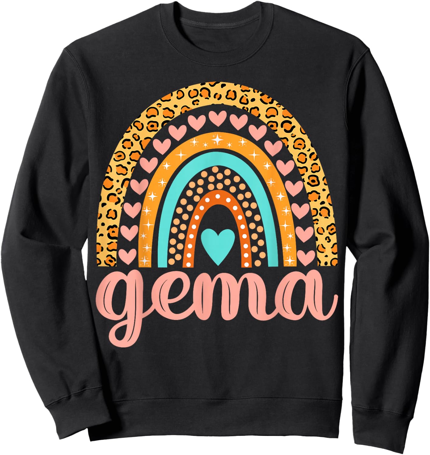Gema Gema Name Birthday Shirt Gift Sweatshirt - Sweatshirt | Black