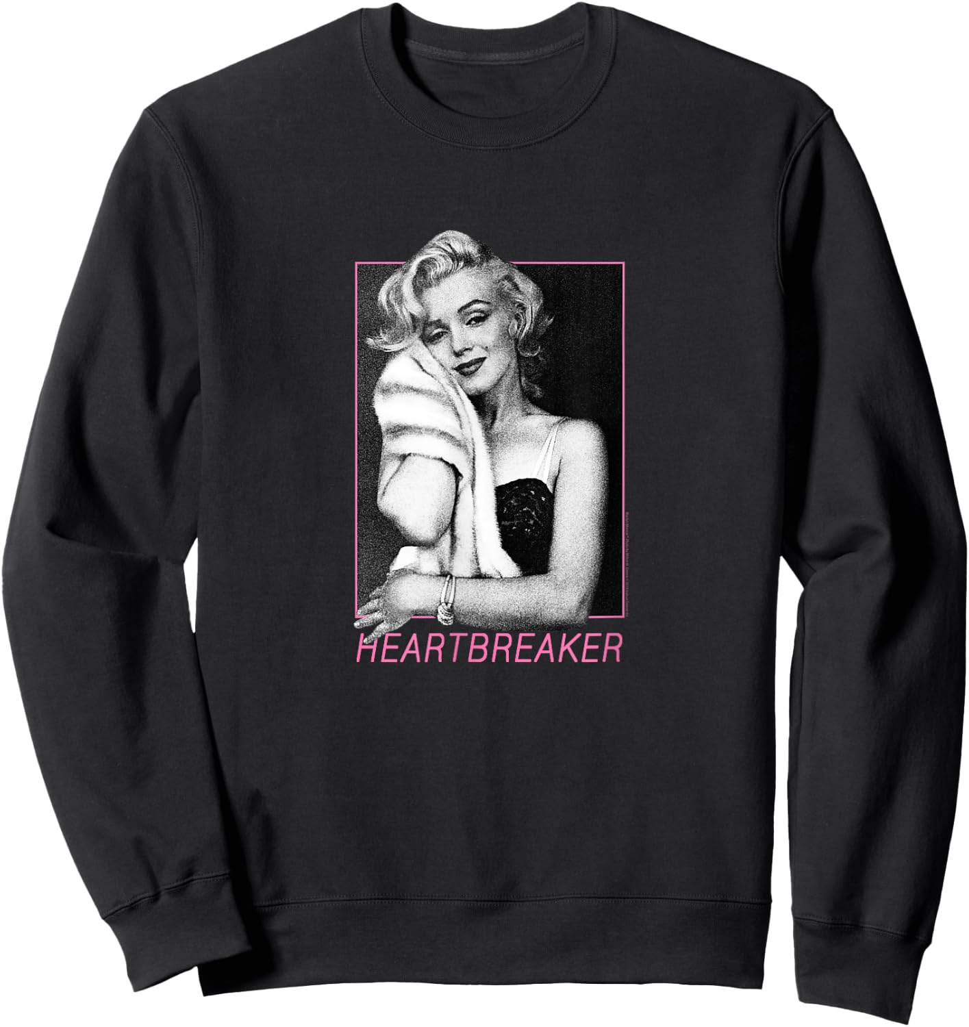 Marilyn Monroe - Heartbreaker Sweatshirt - Sweatshirt | Black