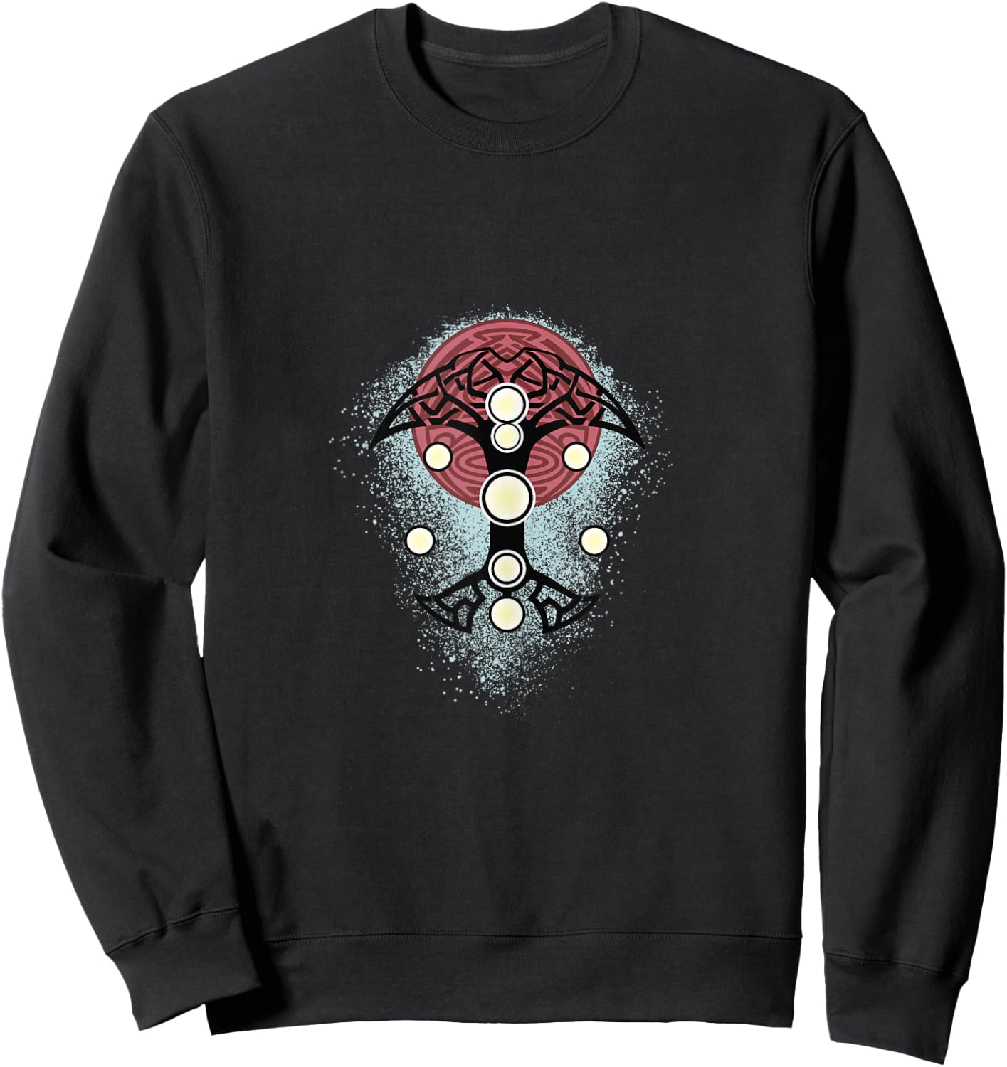 Marvel Thor: Love and Thunder Blue Splatter Icon Sweatshirt - Sweatshirt | Black
