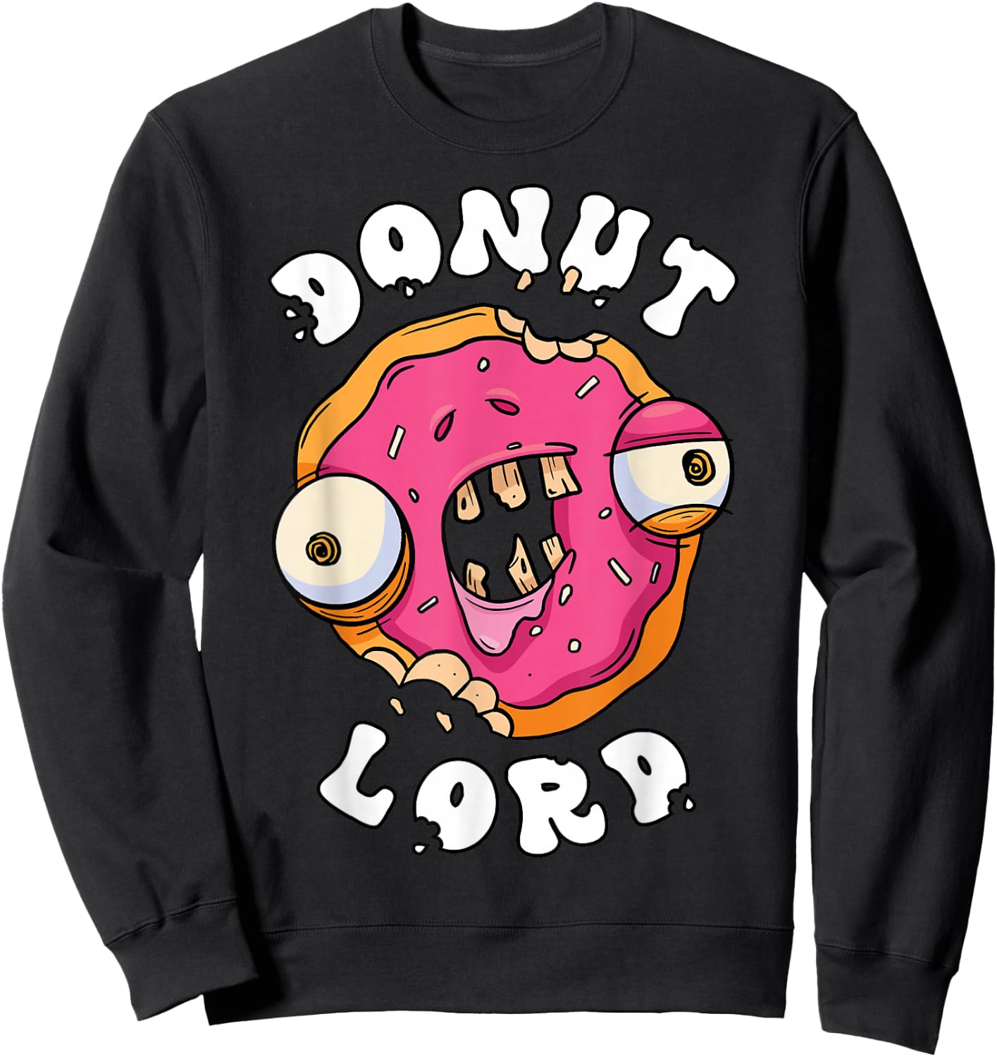 Donut Lord Sweatshirt - Sweatshirt | Black