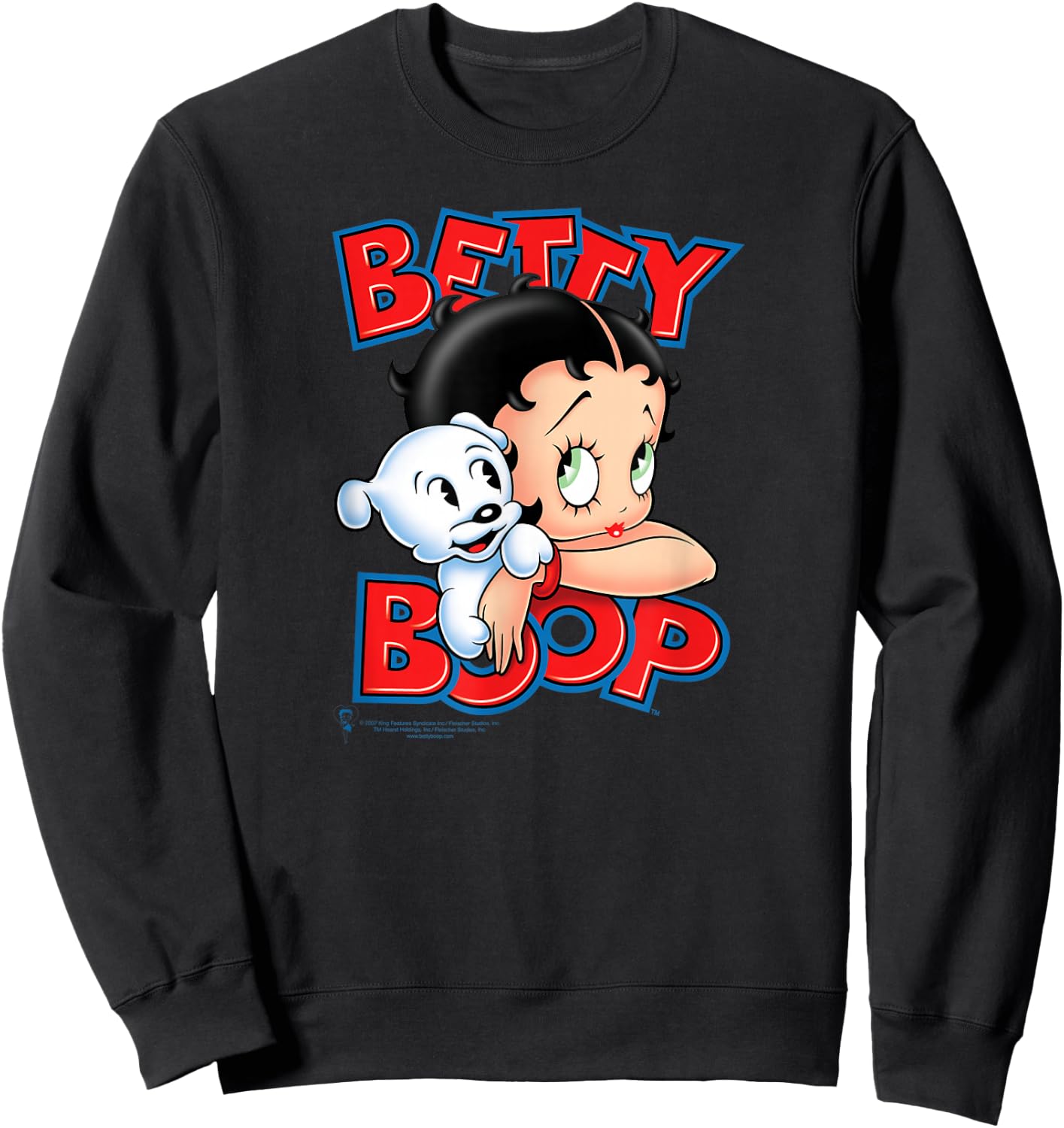 Betty Boop Forever Friends Sweatshirt - Sweatshirt | Black