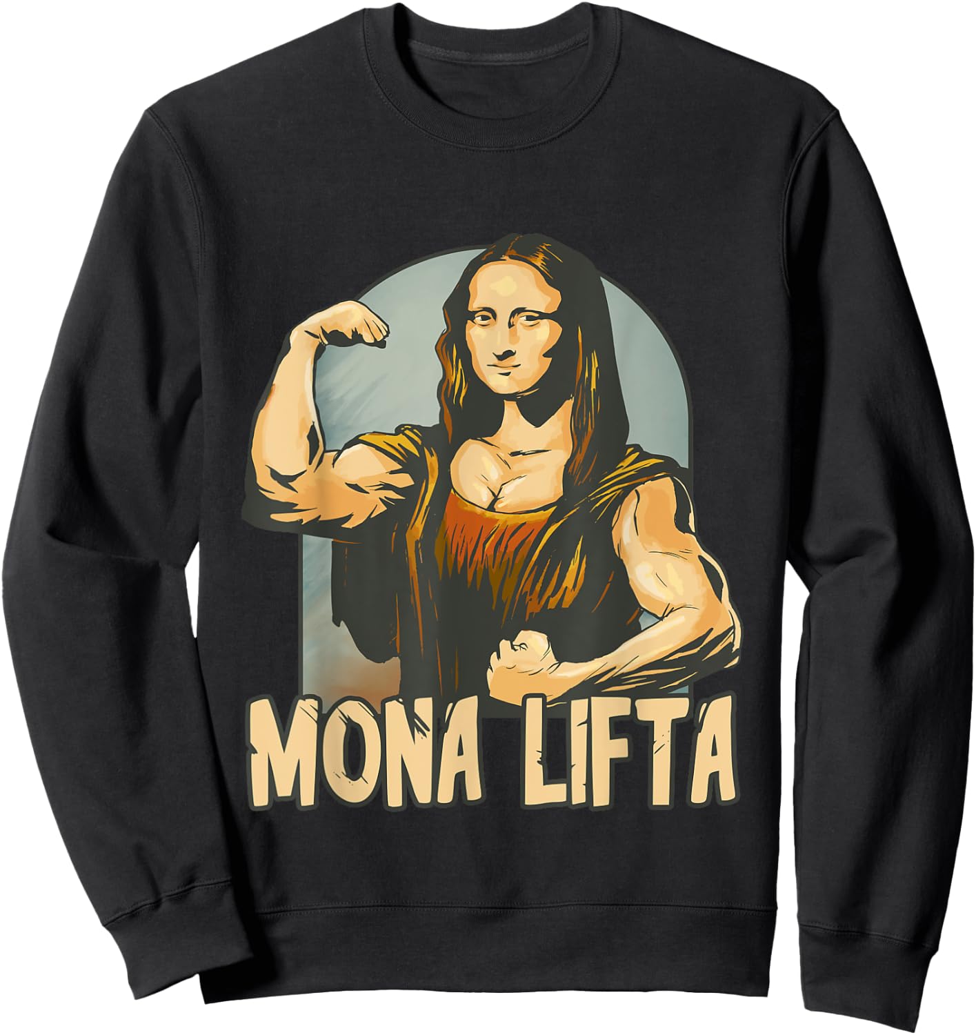 Mona Lifta No Lift No Gift All Pumpers Sweatshirt - Sweatshirt | Black