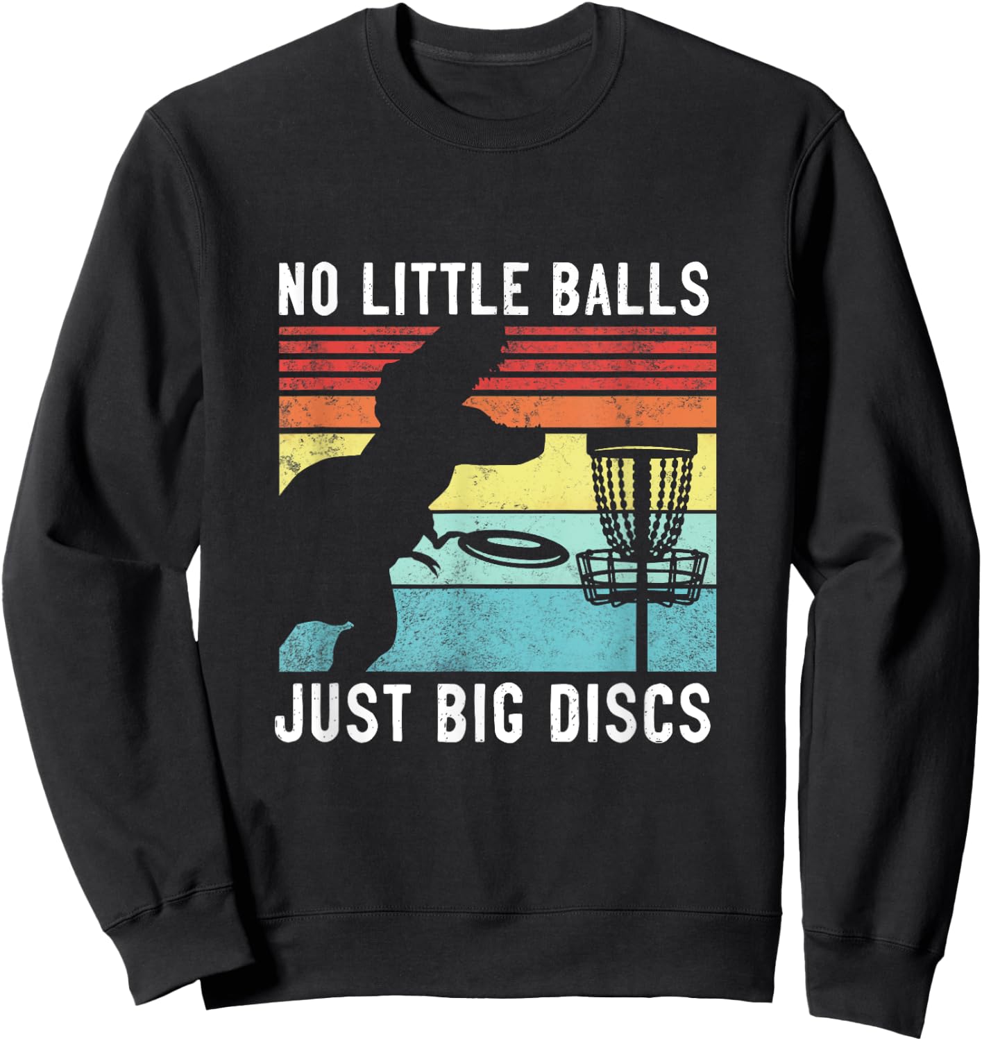 Funny Disc Golf Sweatshirt - Sweatshirt | Black