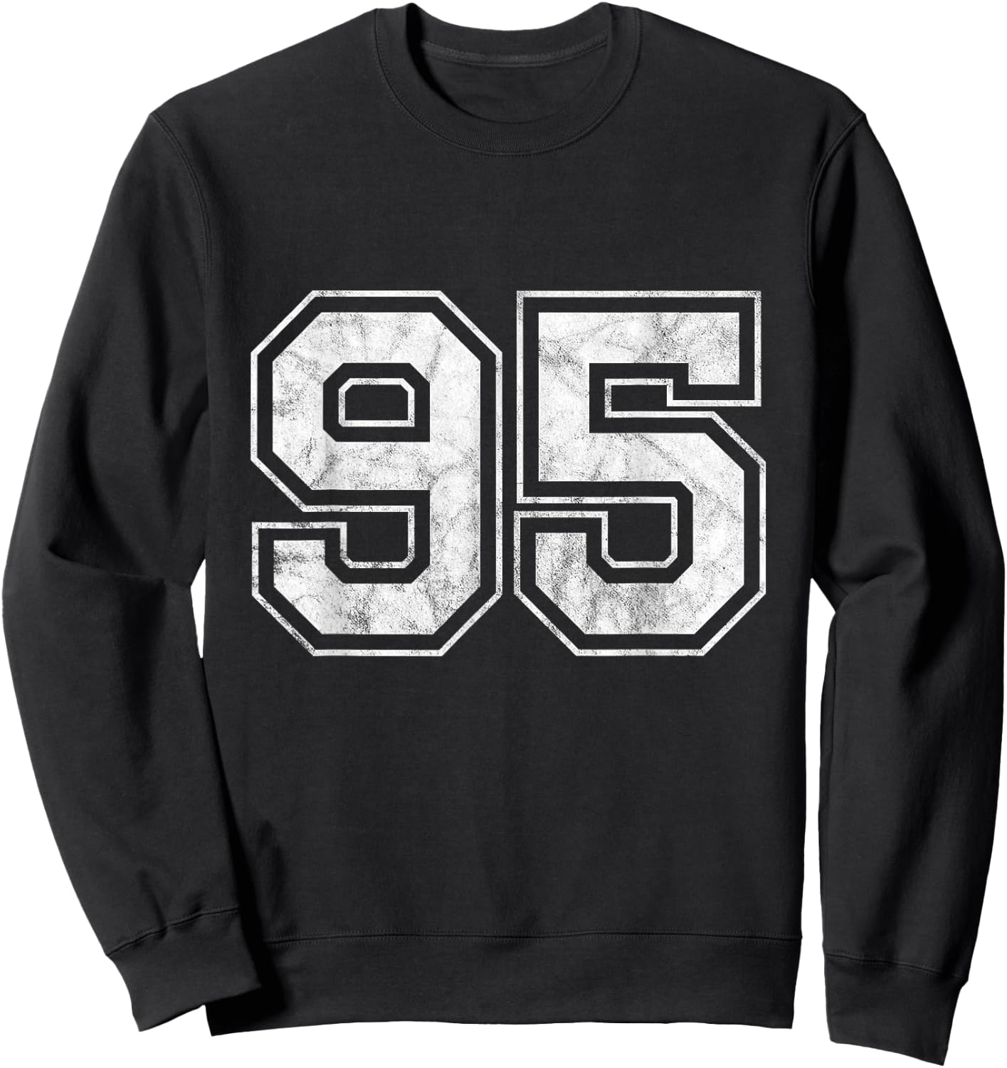 Number 95 Sweatshirt - Sweatshirt | Black