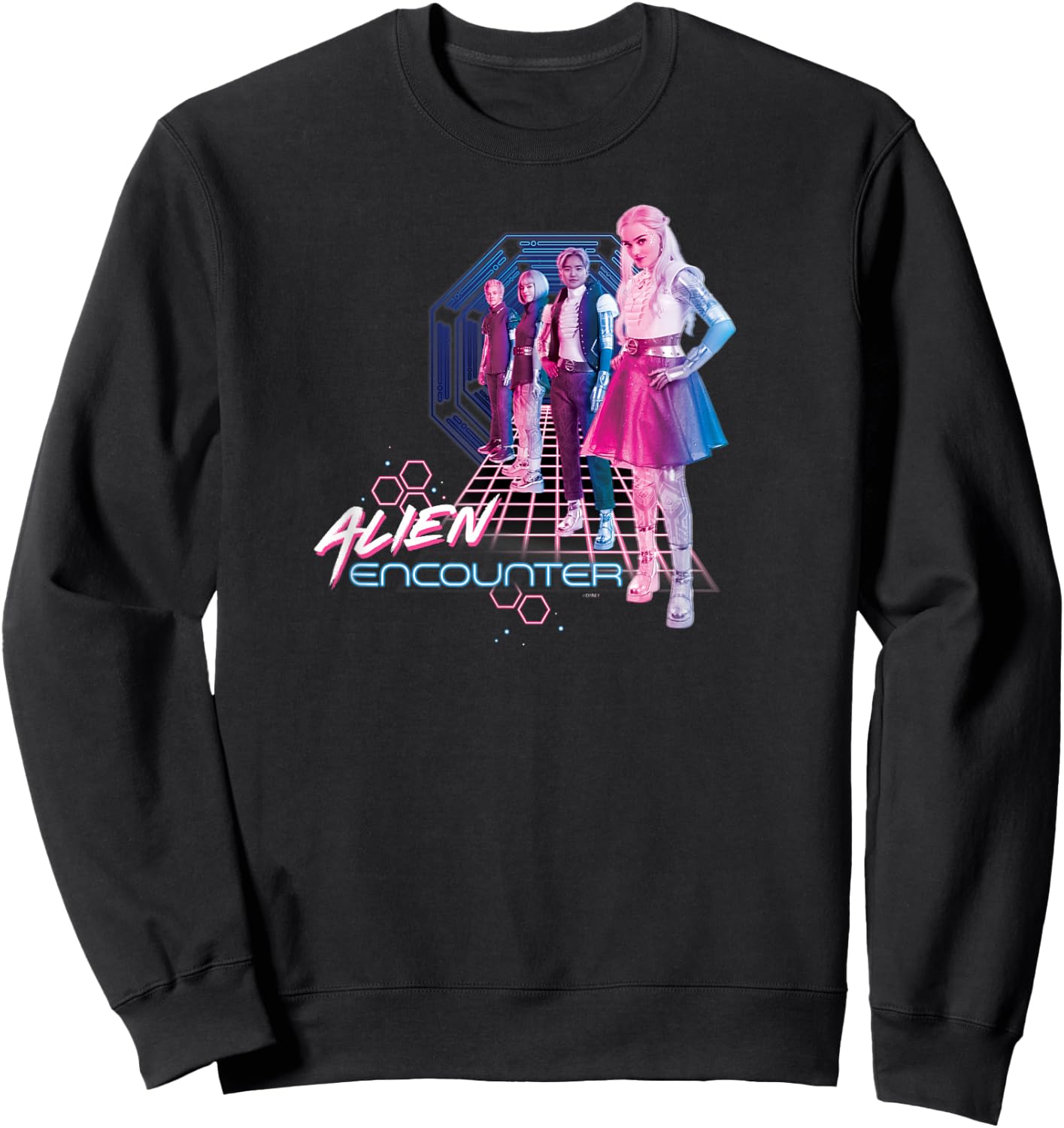 Disney Channel Zombies 3 Addison Alien Encounter Sweatshirt - Sweatshirt | Black