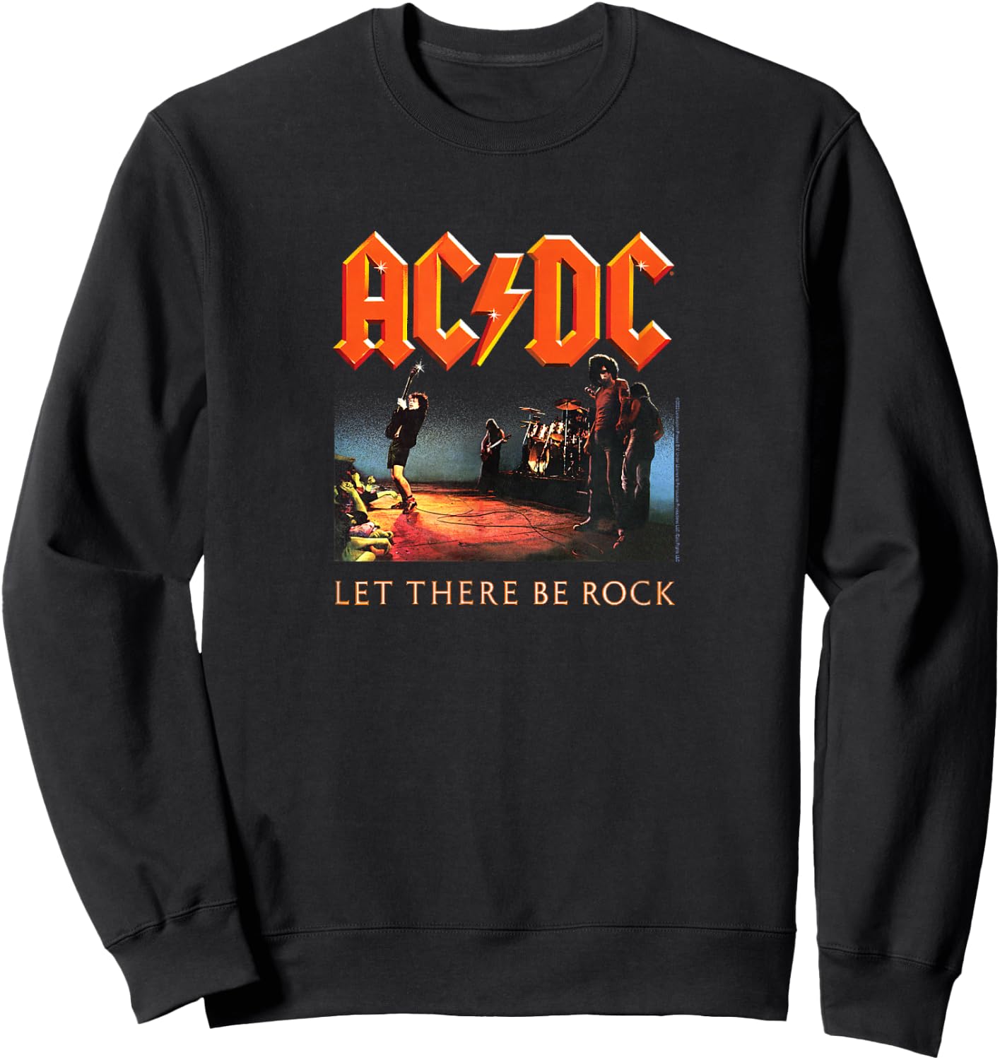 ACDC - Let There Be Rock Sweatshirt - Sweatshirt | Black