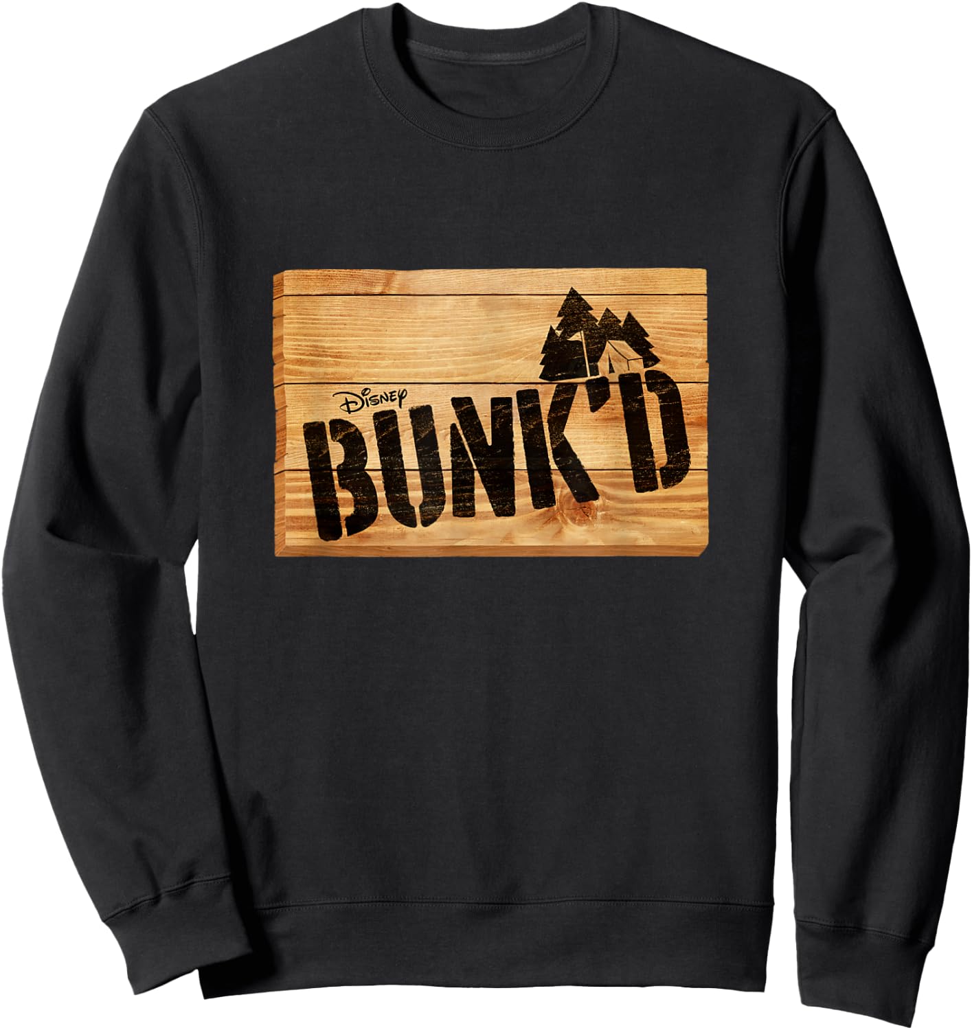 Disney Channel Bunk'd logo Sweatshirt - Sweatshirt | Black