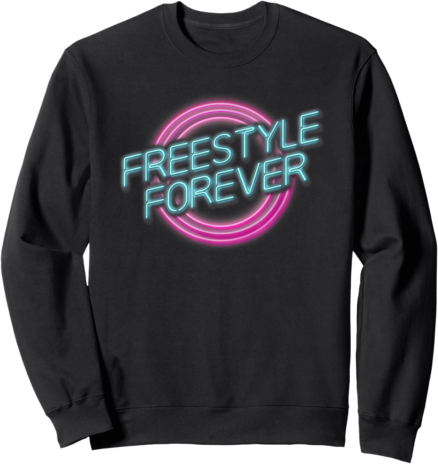 Freestyle Forever Concert Great 80s Music Sweatshirt - Sweatshirt | Black