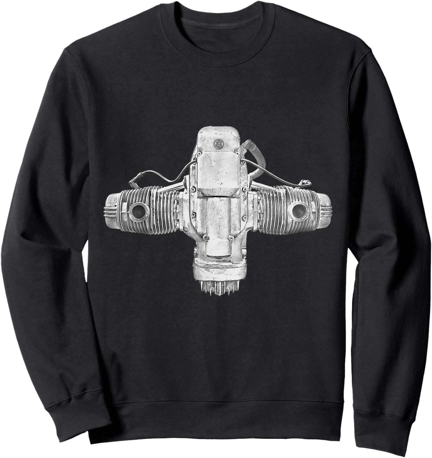 Ural Boxer Engine Sweatshirt - Sweatshirt | Black