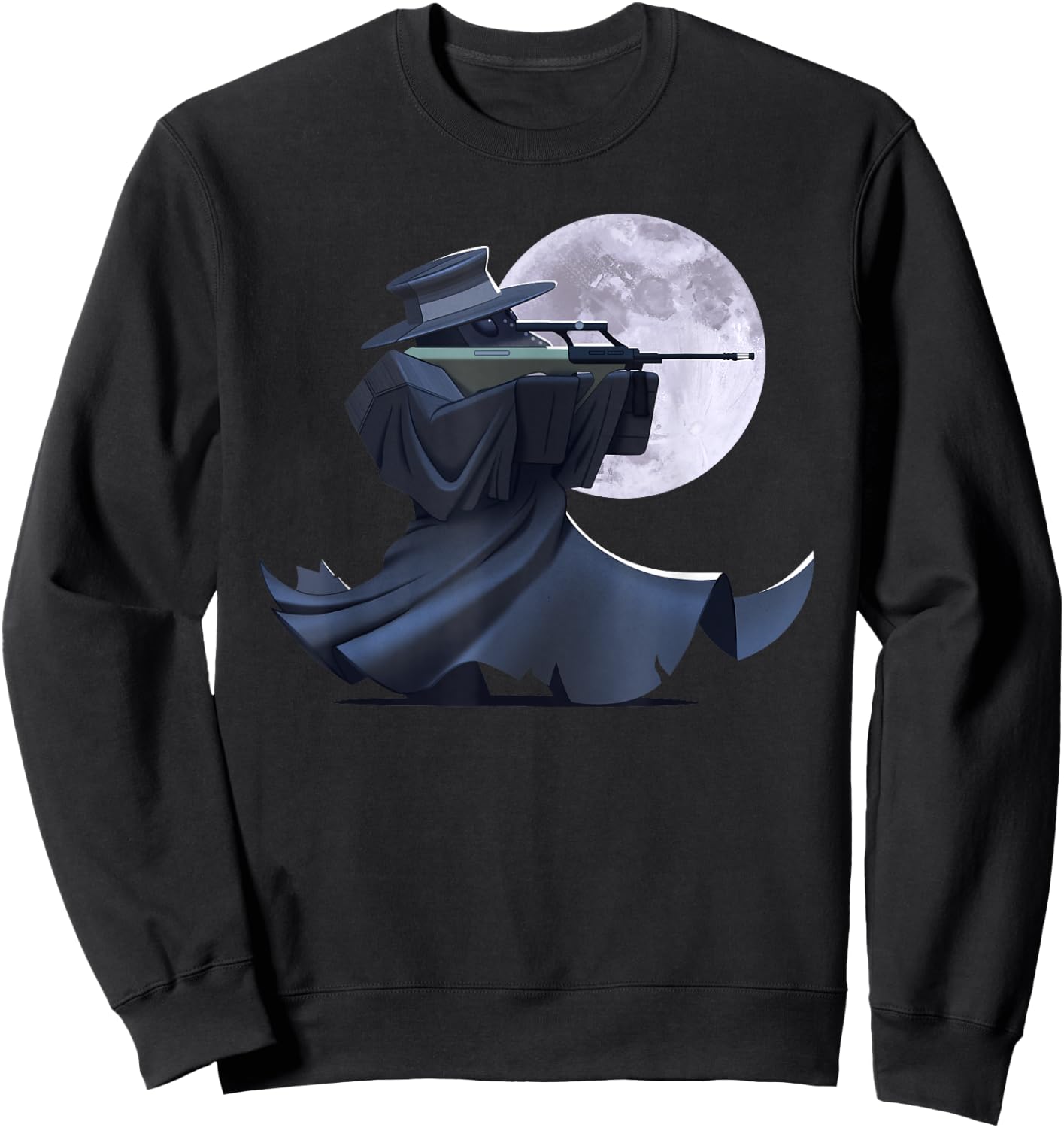 Plague Doctor Sweatshirt - Sweatshirt | Black