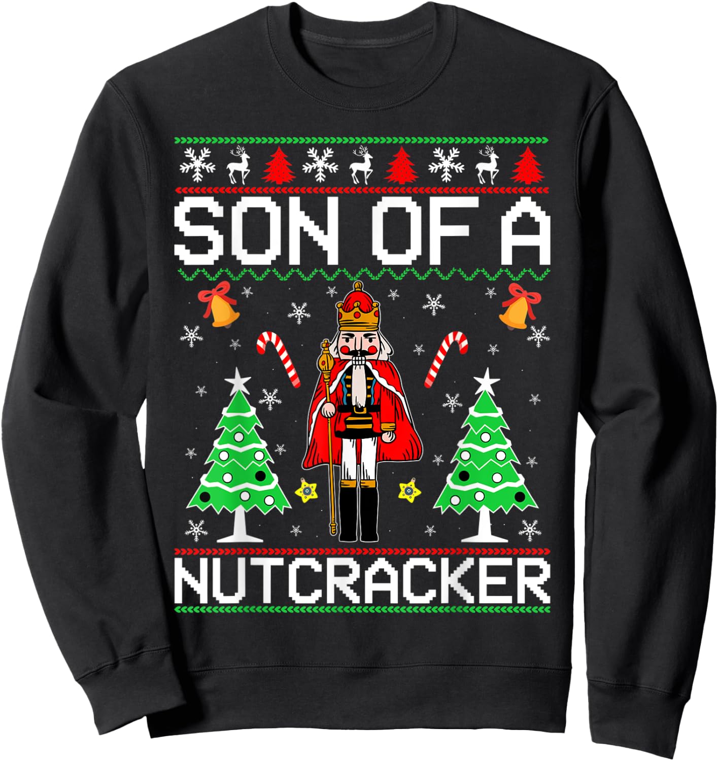 Son Of A Nutcracker Sweatshirt - Sweatshirt | Black